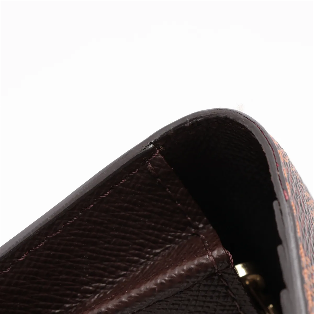 Damier Portefeuille Brazza TS0183 Brown Long Wallet Number of Pockets 14 — view 13