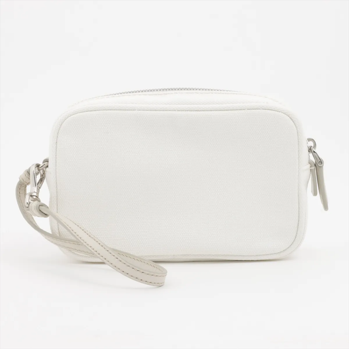 Logo Canvas Pouch White — view 2