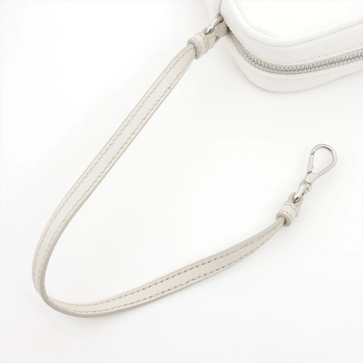 Logo Canvas Pouch White — view 6