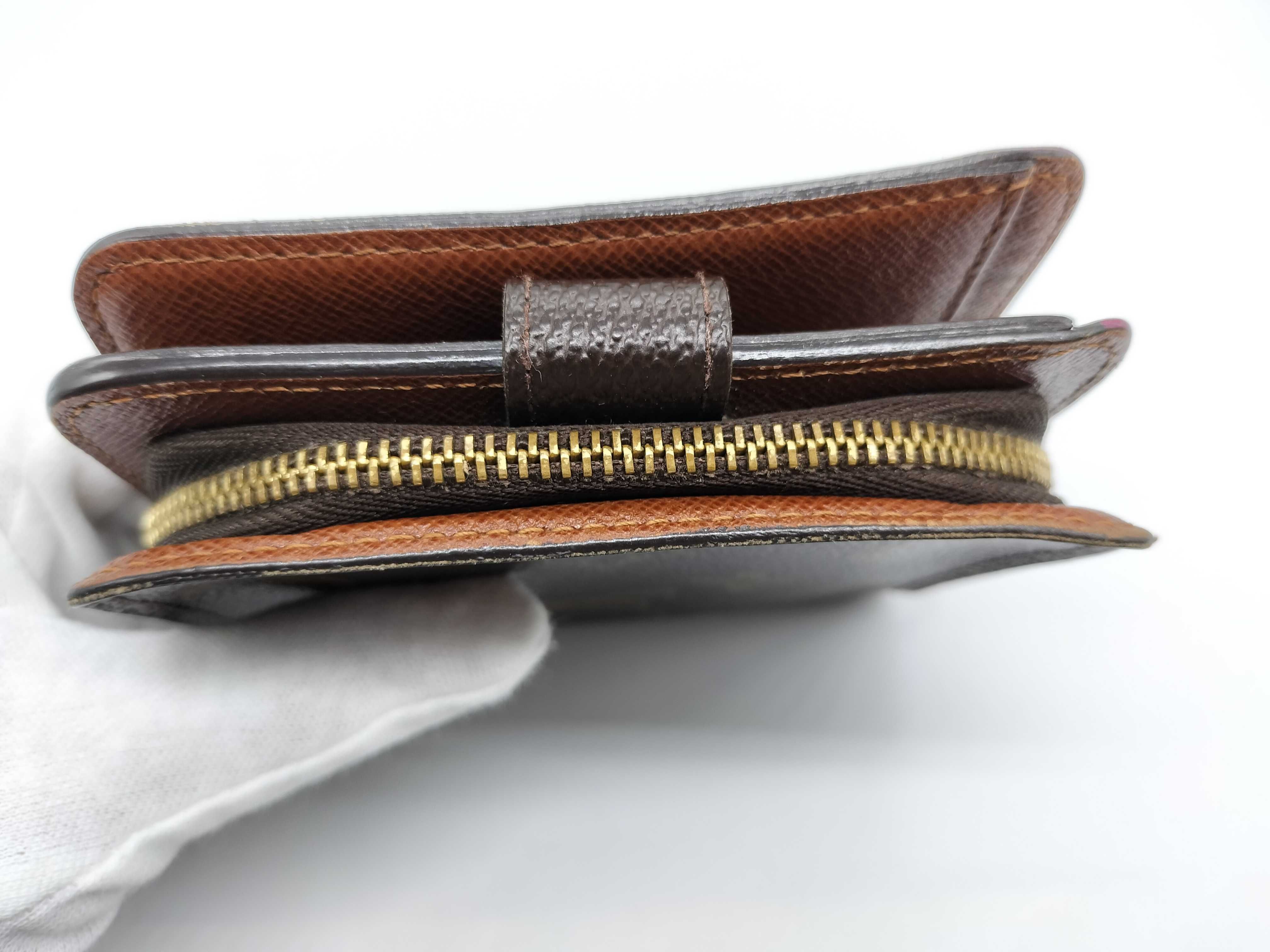 Monogram Compact Zip Round Zipper Bi-fold Wallet M61667 — view 11