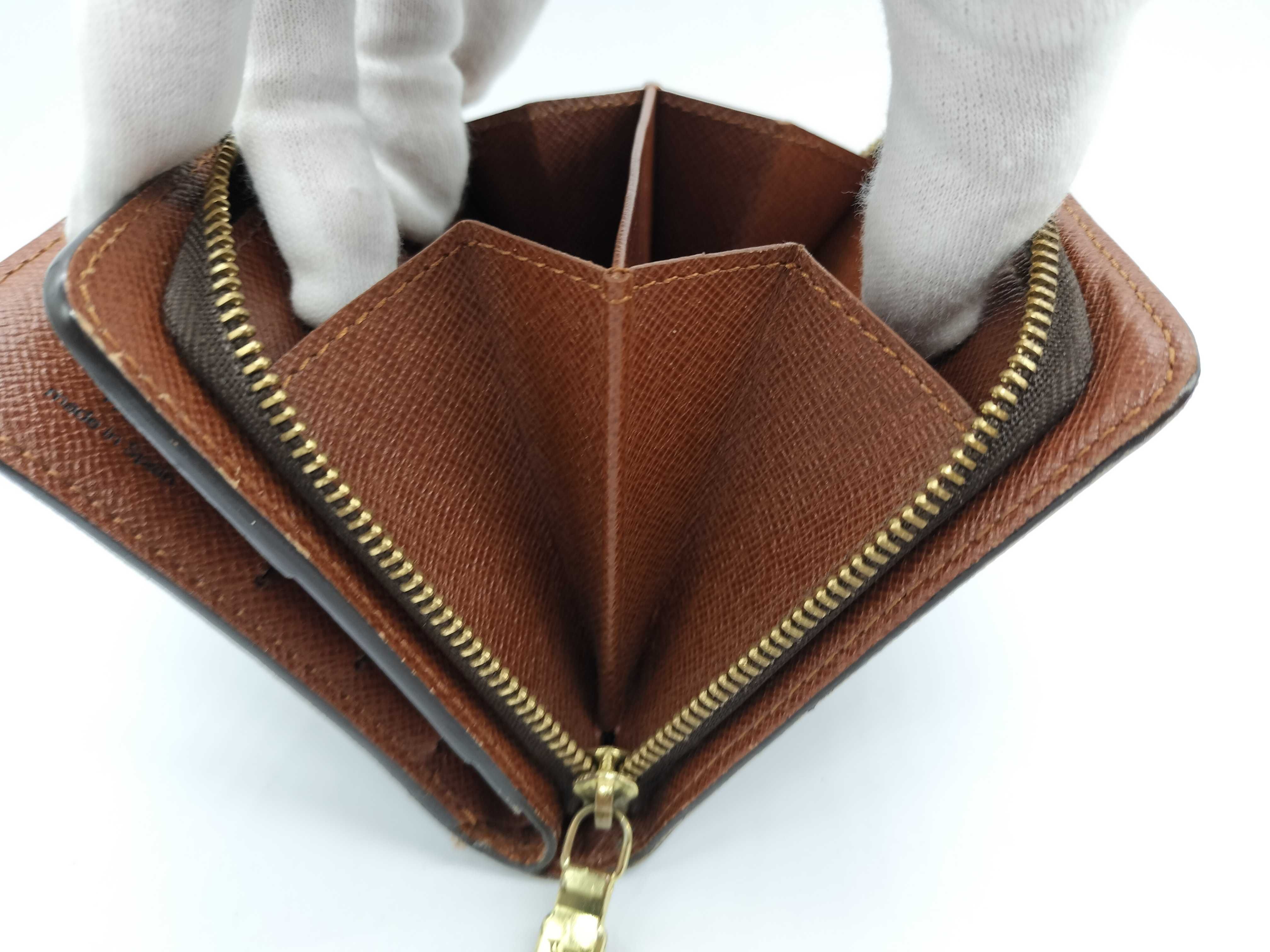 Monogram Compact Zip Round Zipper Bi-fold Wallet M61667 — view 14