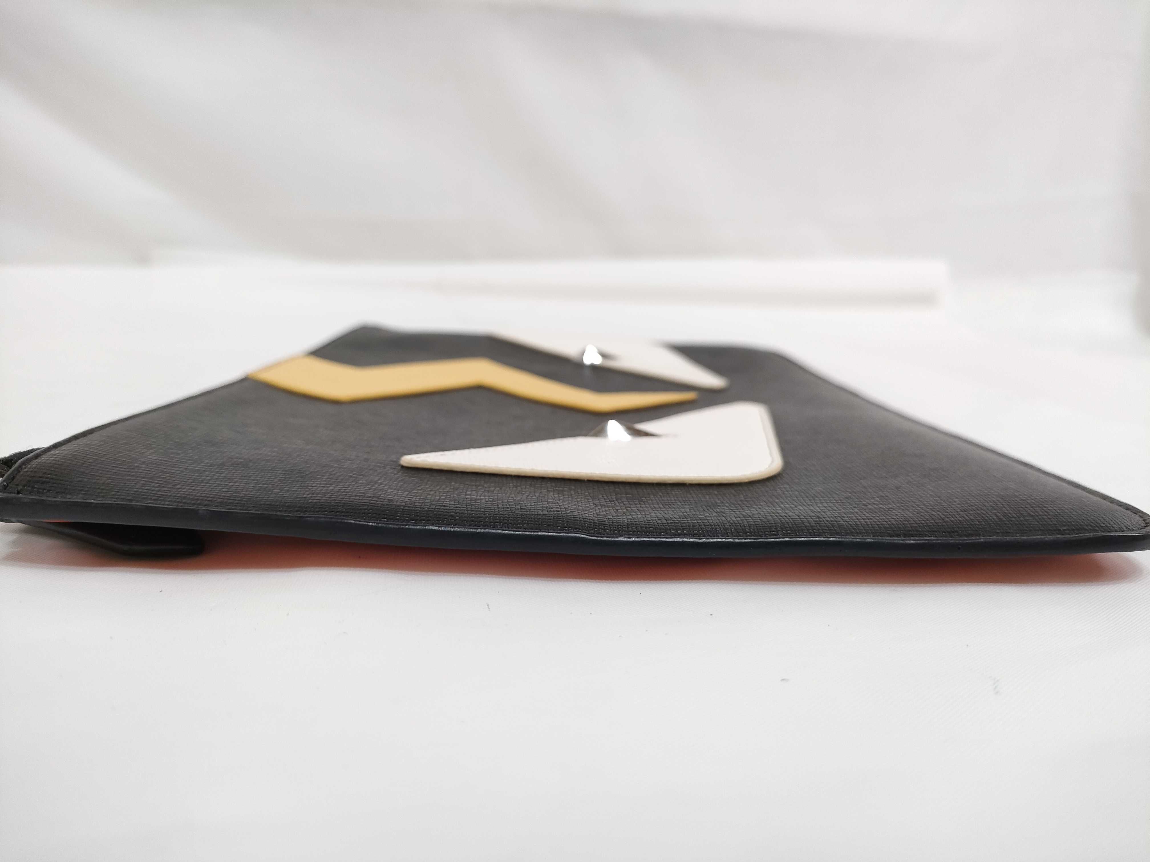 Monster Clutch Black Yellow Clutch Bag — view 5