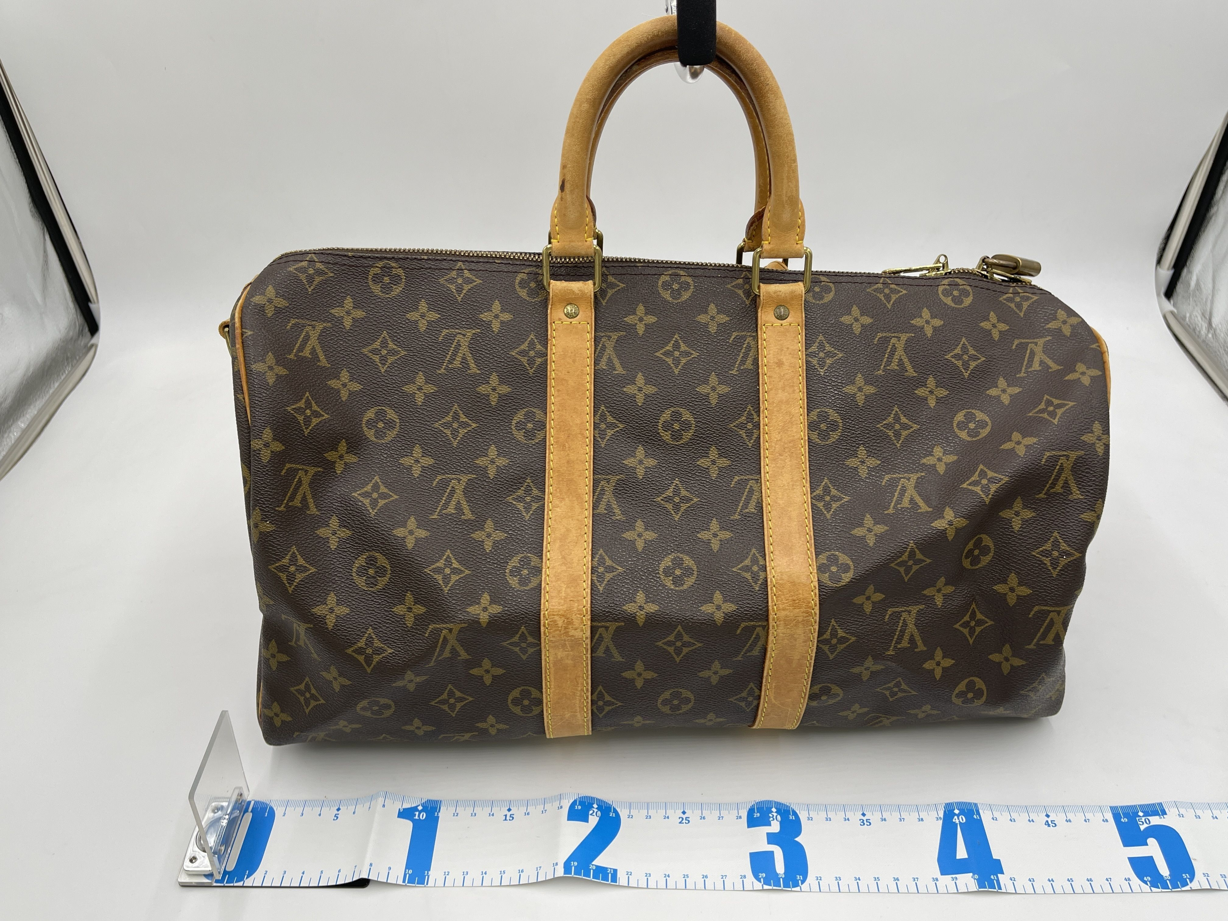 Monogram Keepall Bandoulière 45 M41418 TH0946 Boston Bag — view 2