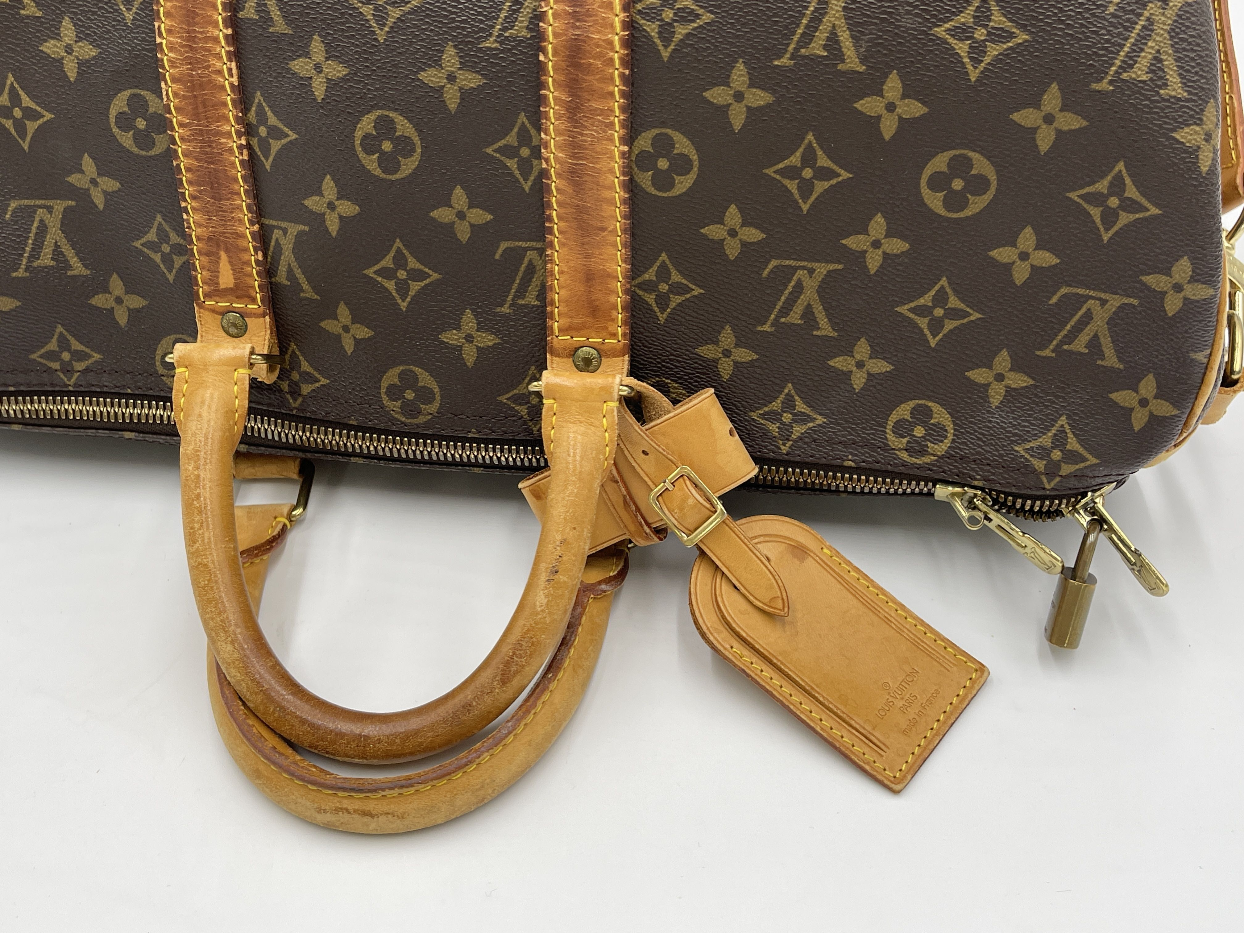 Monogram Keepall Bandoulière 45 M41418 TH0946 Boston Bag — view 6