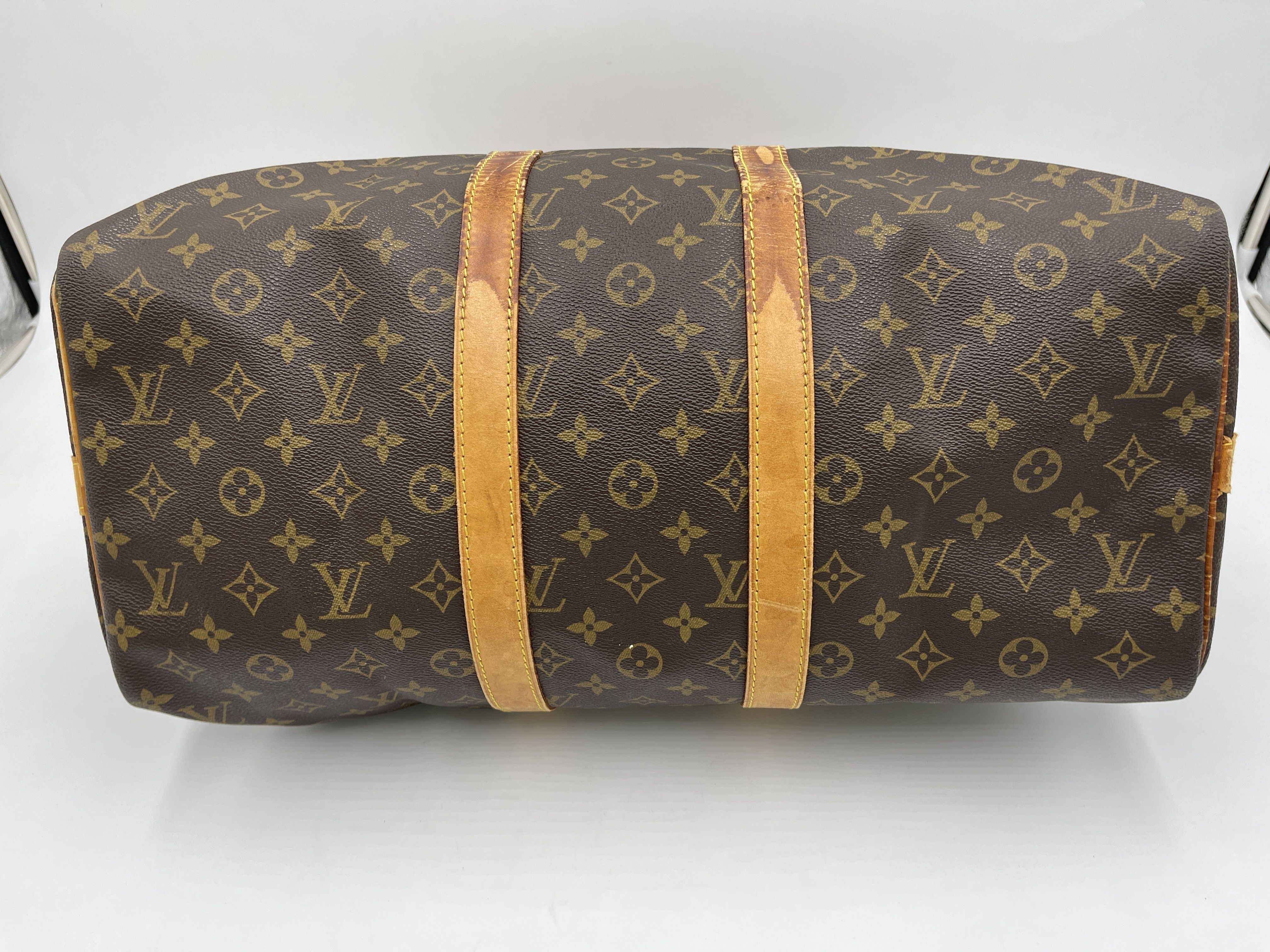 Monogram Keepall Bandoulière 45 M41418 TH0946 Boston Bag — view 7