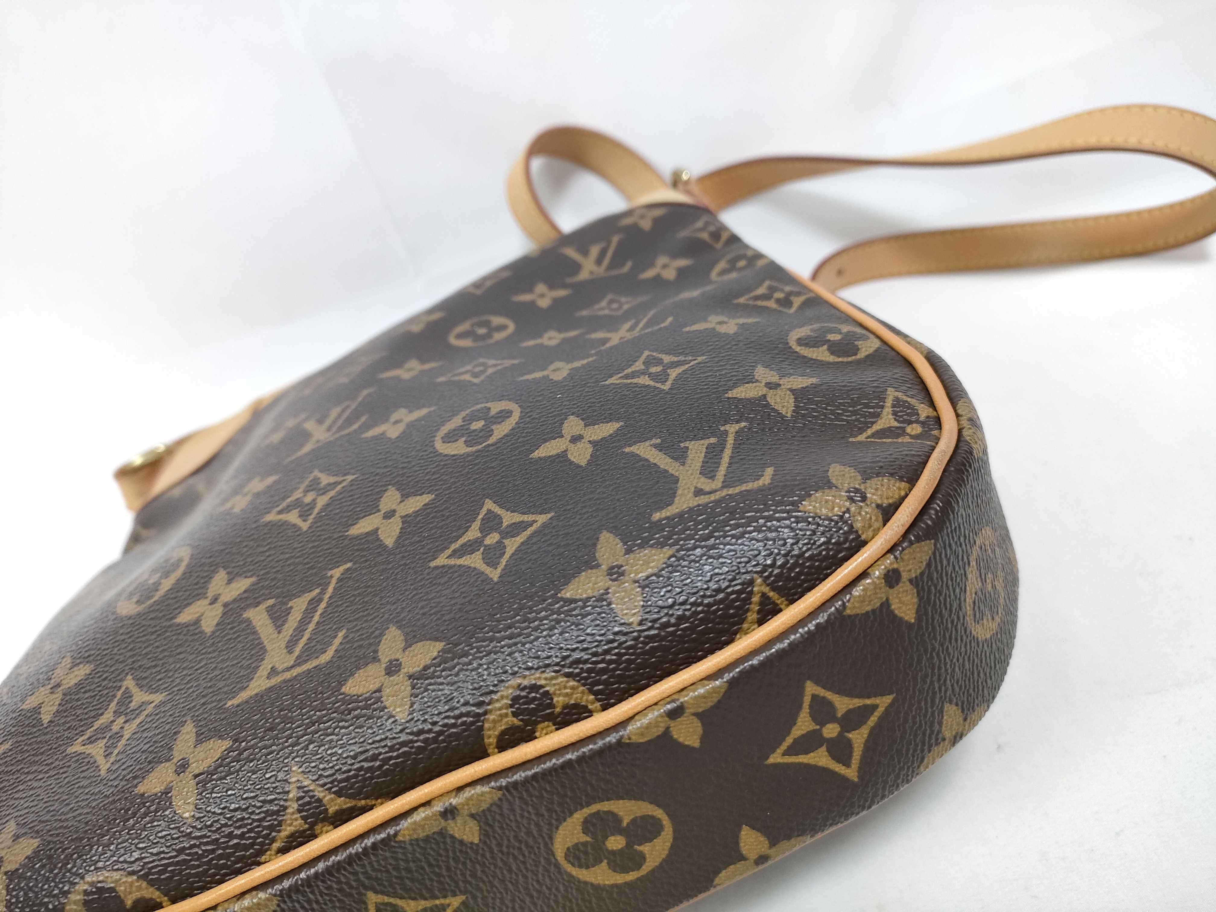 Monogram Odeon PM M56390 CA5008 Brown Shoulder Bag — view 4
