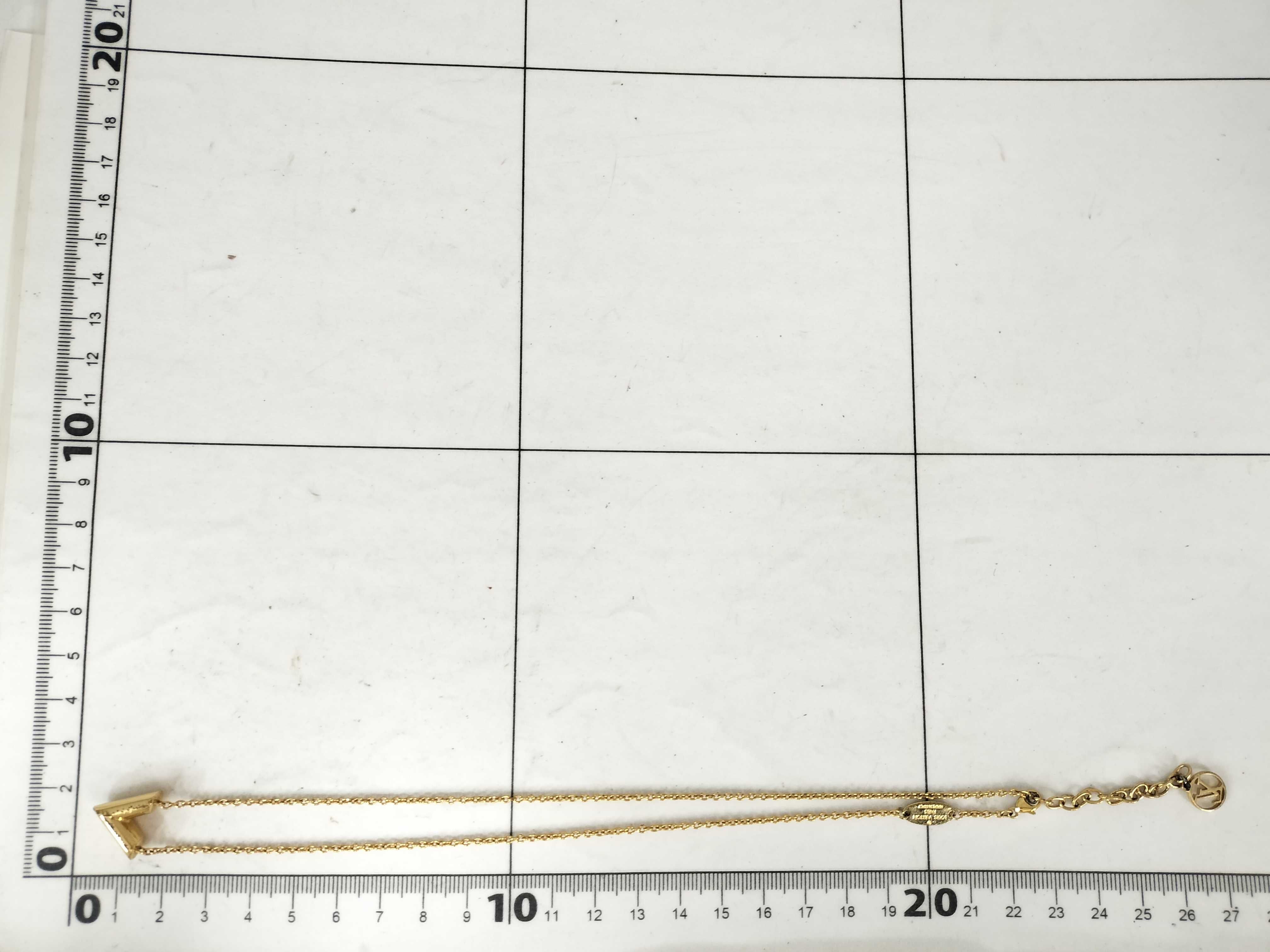 Essential V Gold Necklace — view 7