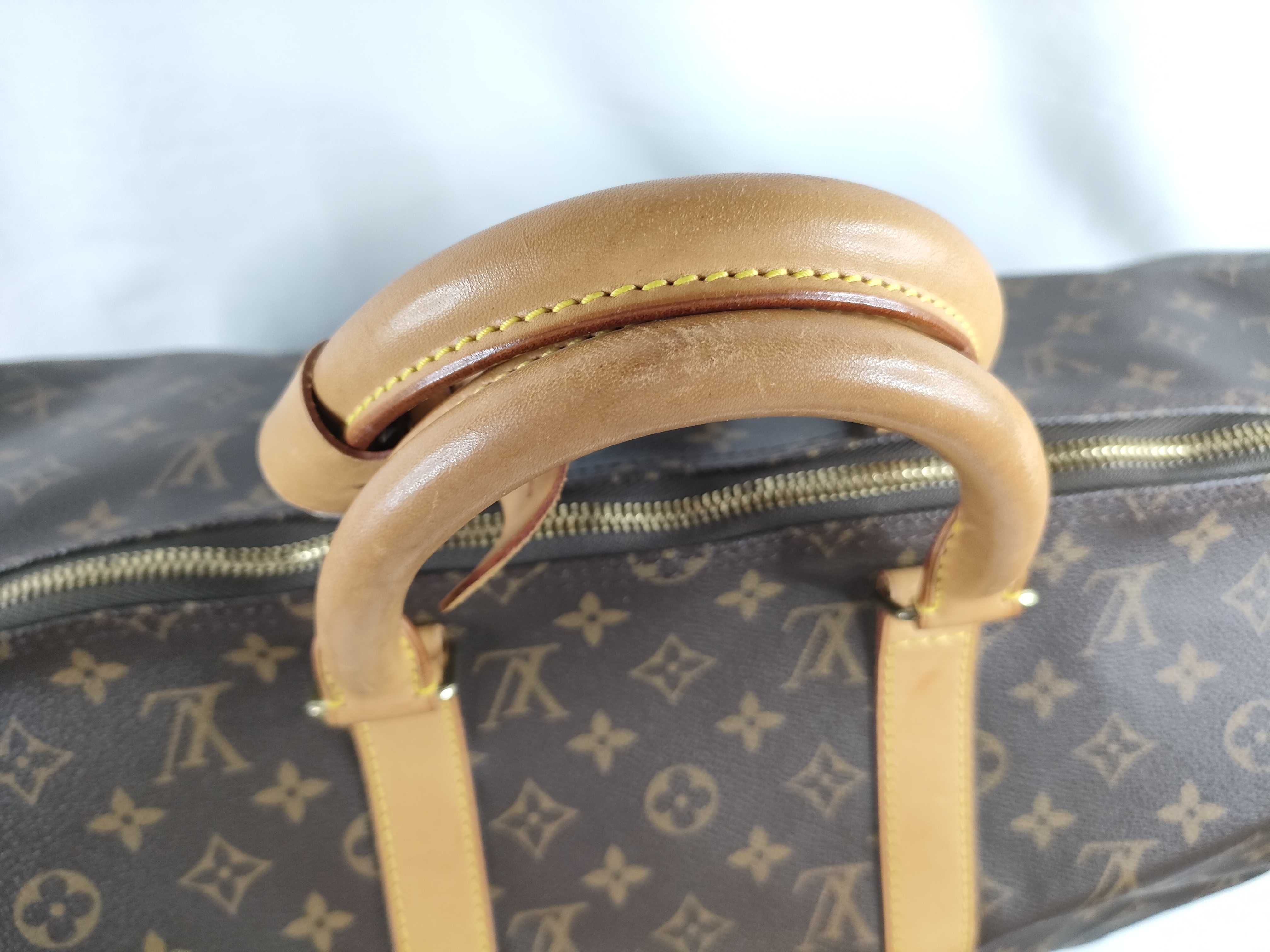 Monogram PH - Monogram Keepall 50 Hand Bags Brown Canvas M Boston Bag — view 6
