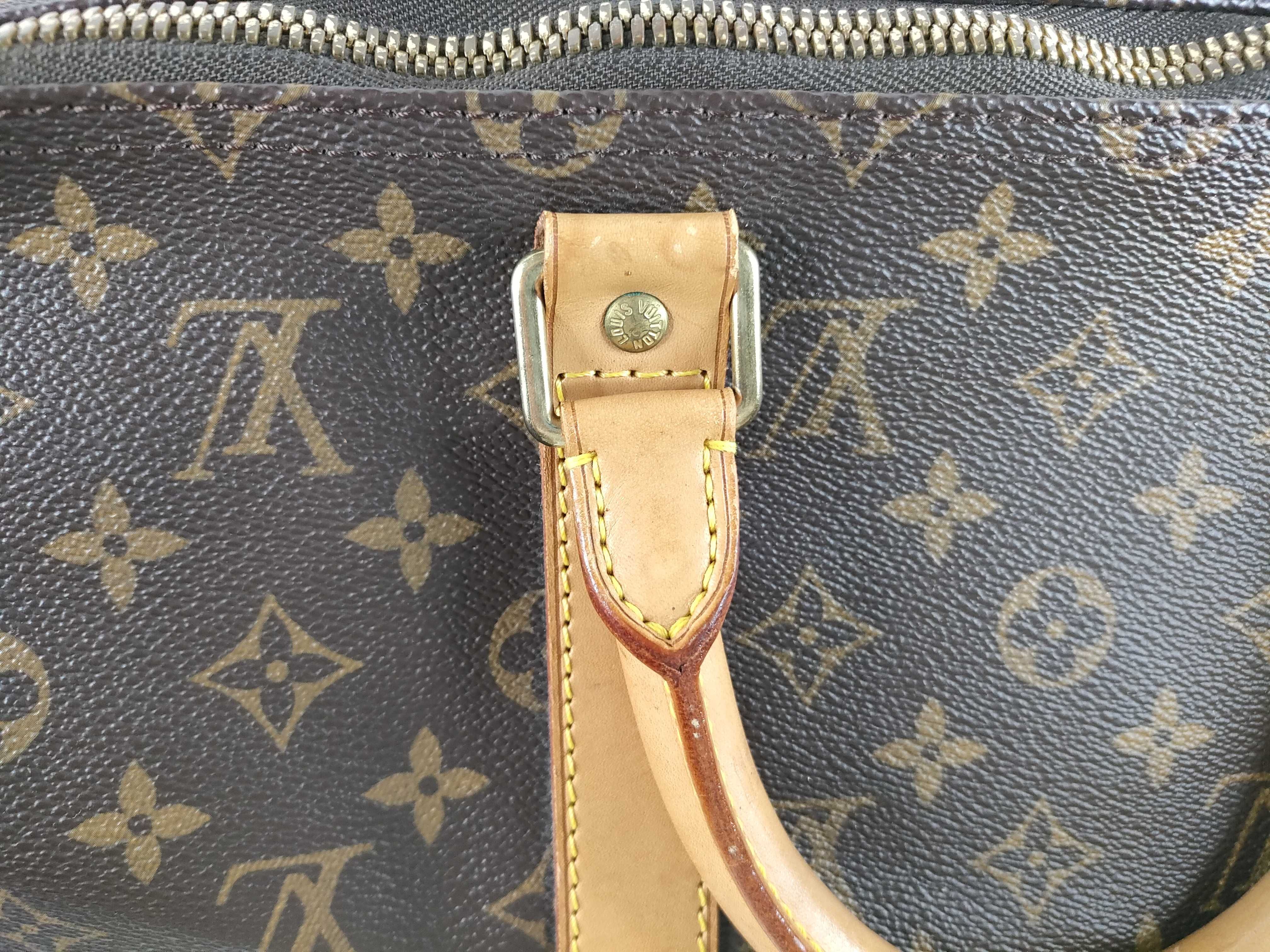 Monogram PH - Monogram Keepall 50 Hand Bags Brown Canvas M Boston Bag — view 7