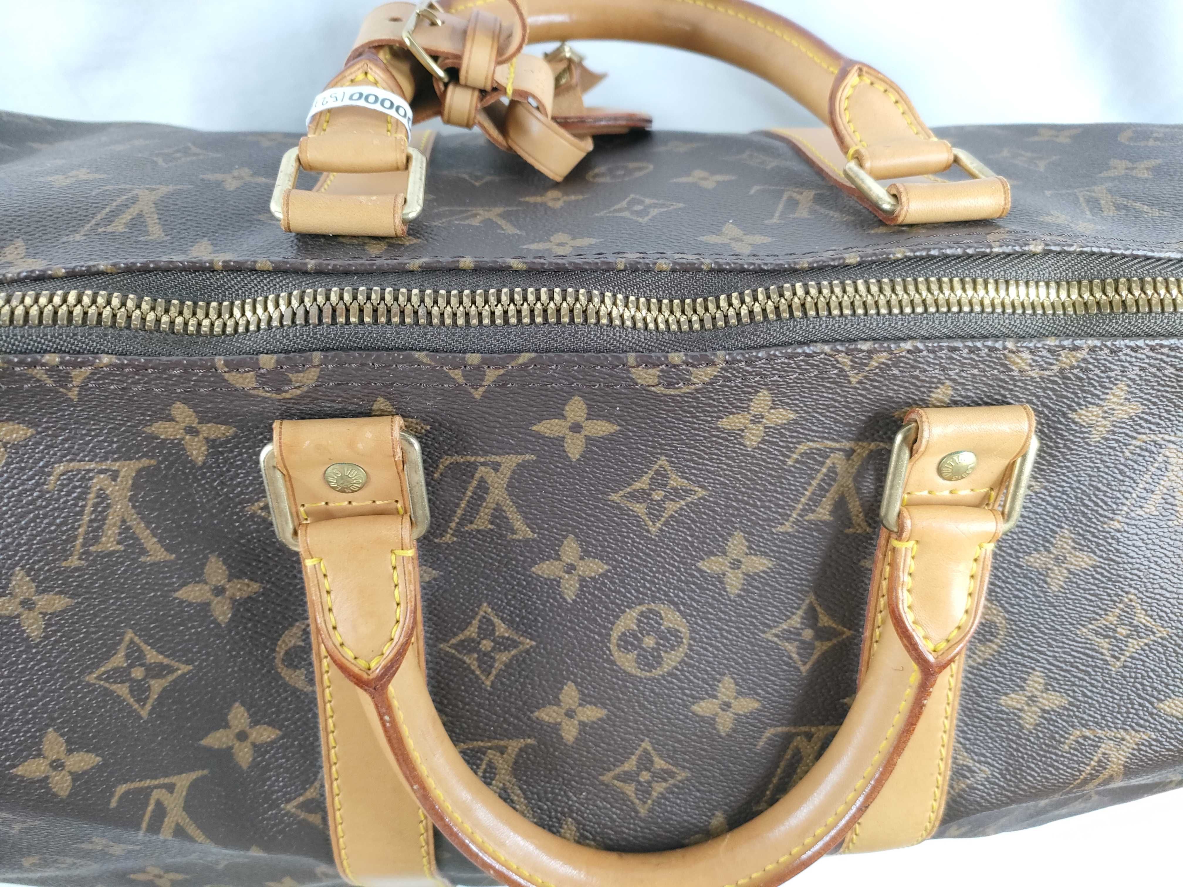 Monogram PH - Monogram Keepall 50 Hand Bags Brown Canvas M Boston Bag — view 8