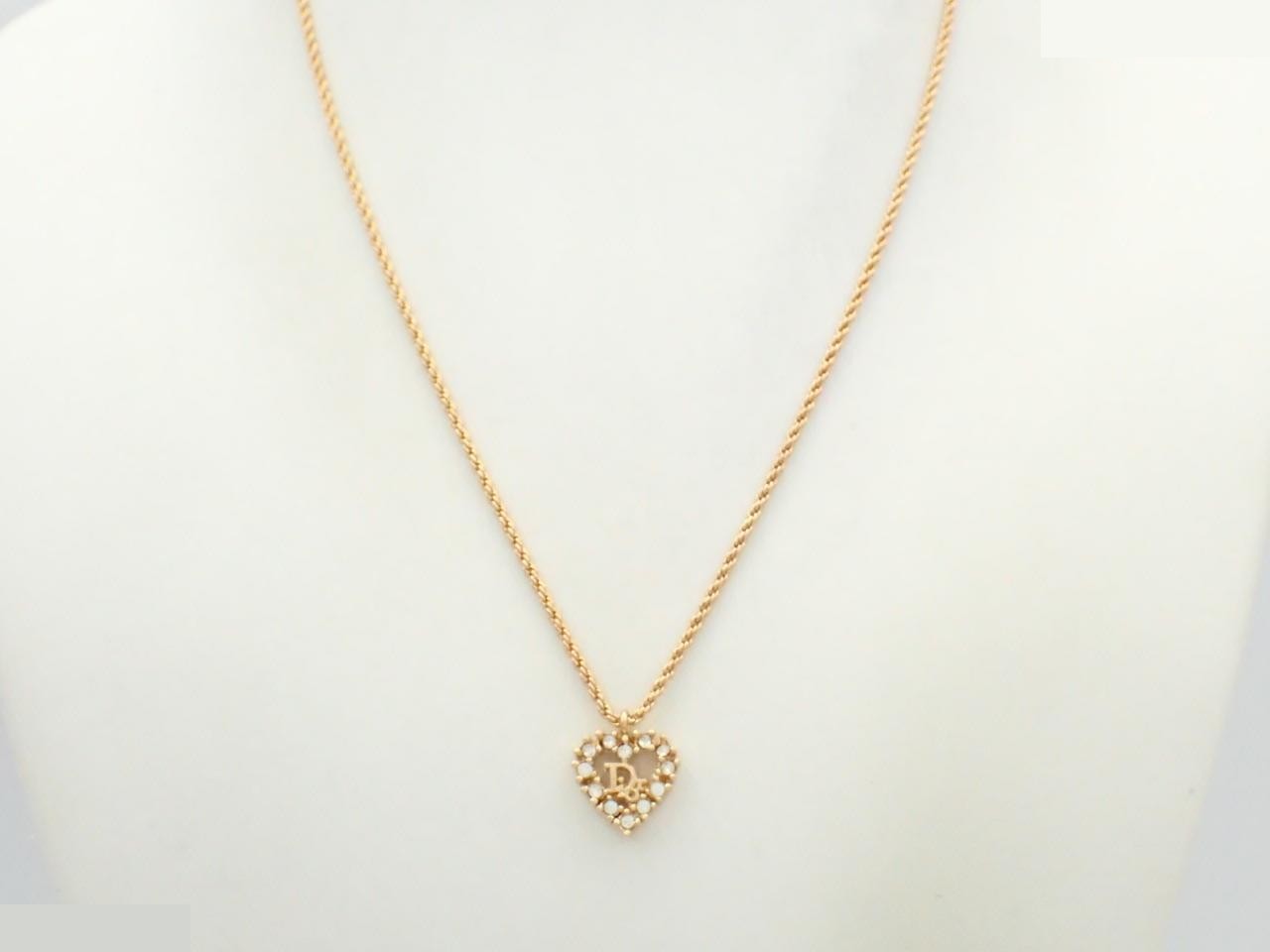 Gold necklace, chain approximately 42cm — view 3