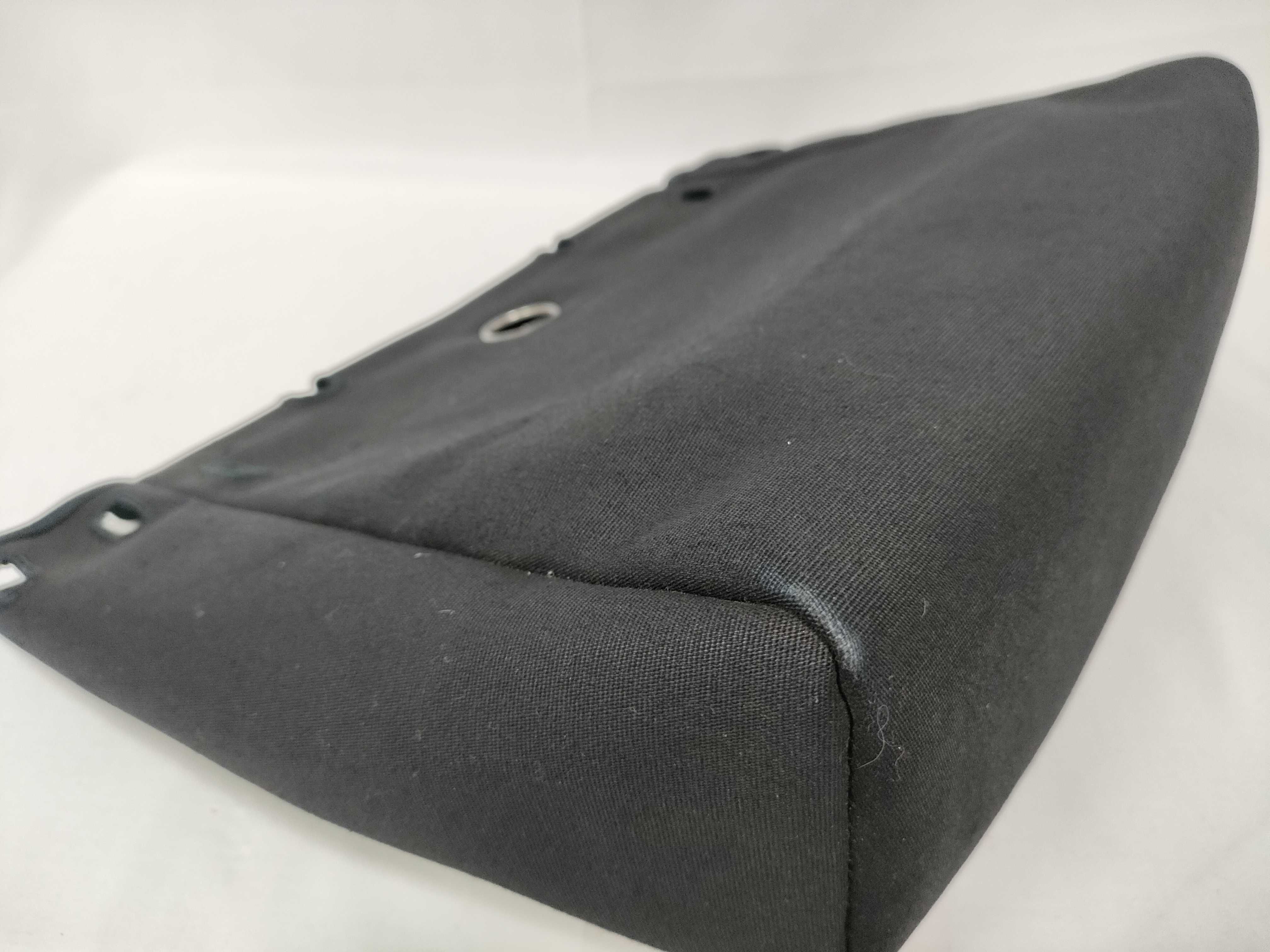 Herbag PM G stamp Black canvas x leather shoulder bag — view 15