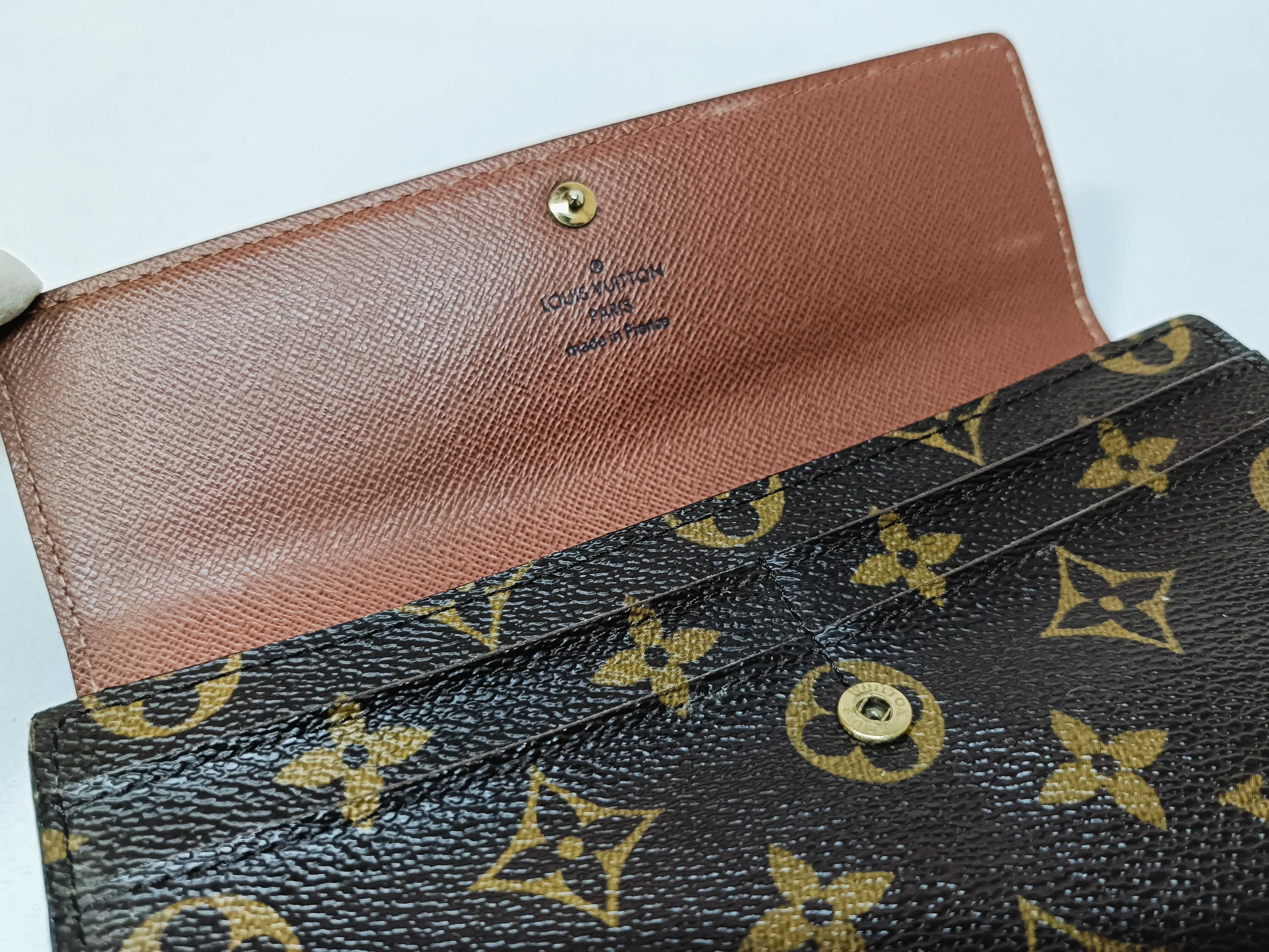 Monogram Portefeuille Sarah Wallet — view 8