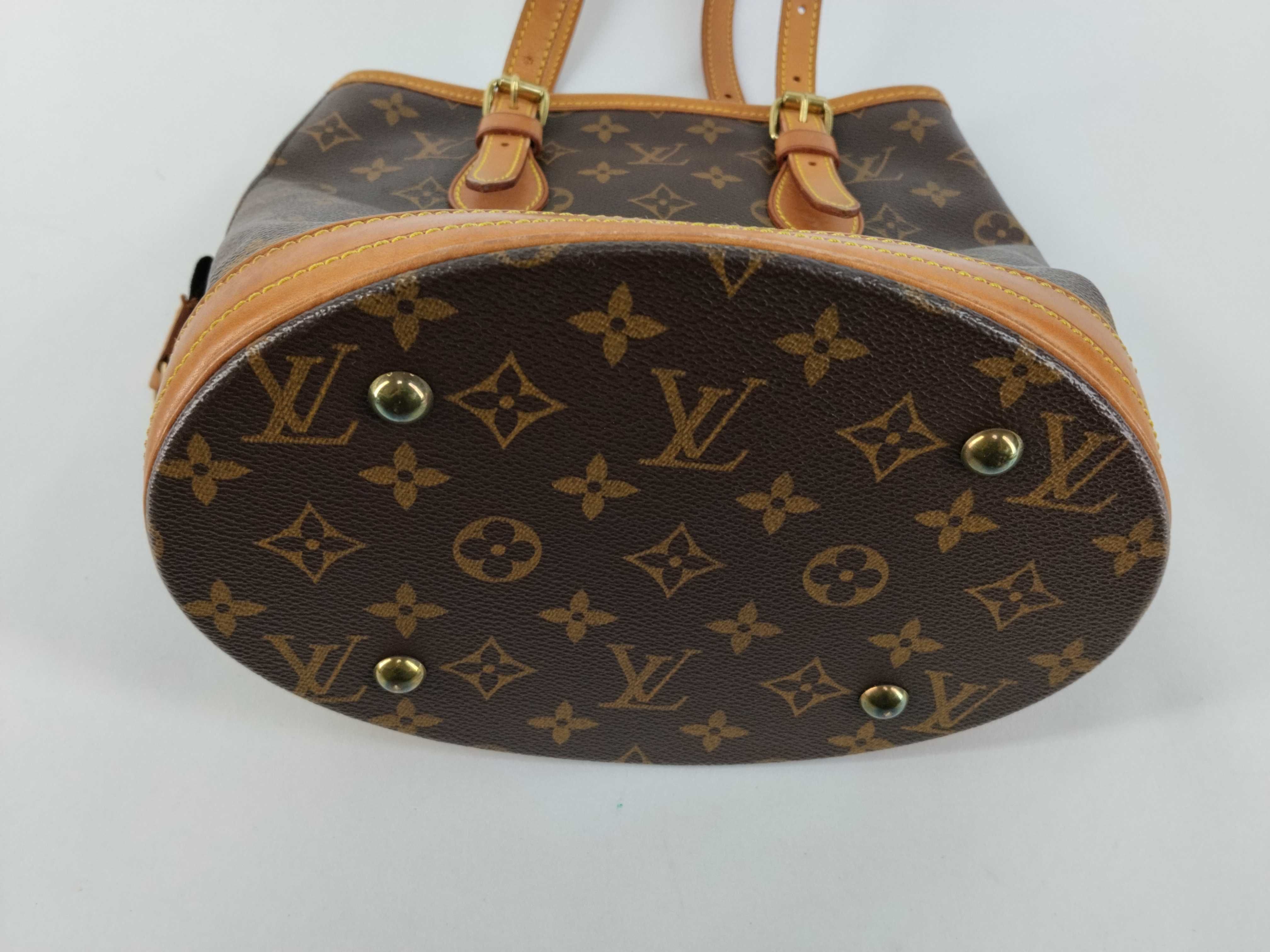 Monogram Louis Vuitton Bucket Tote Bag — view 6