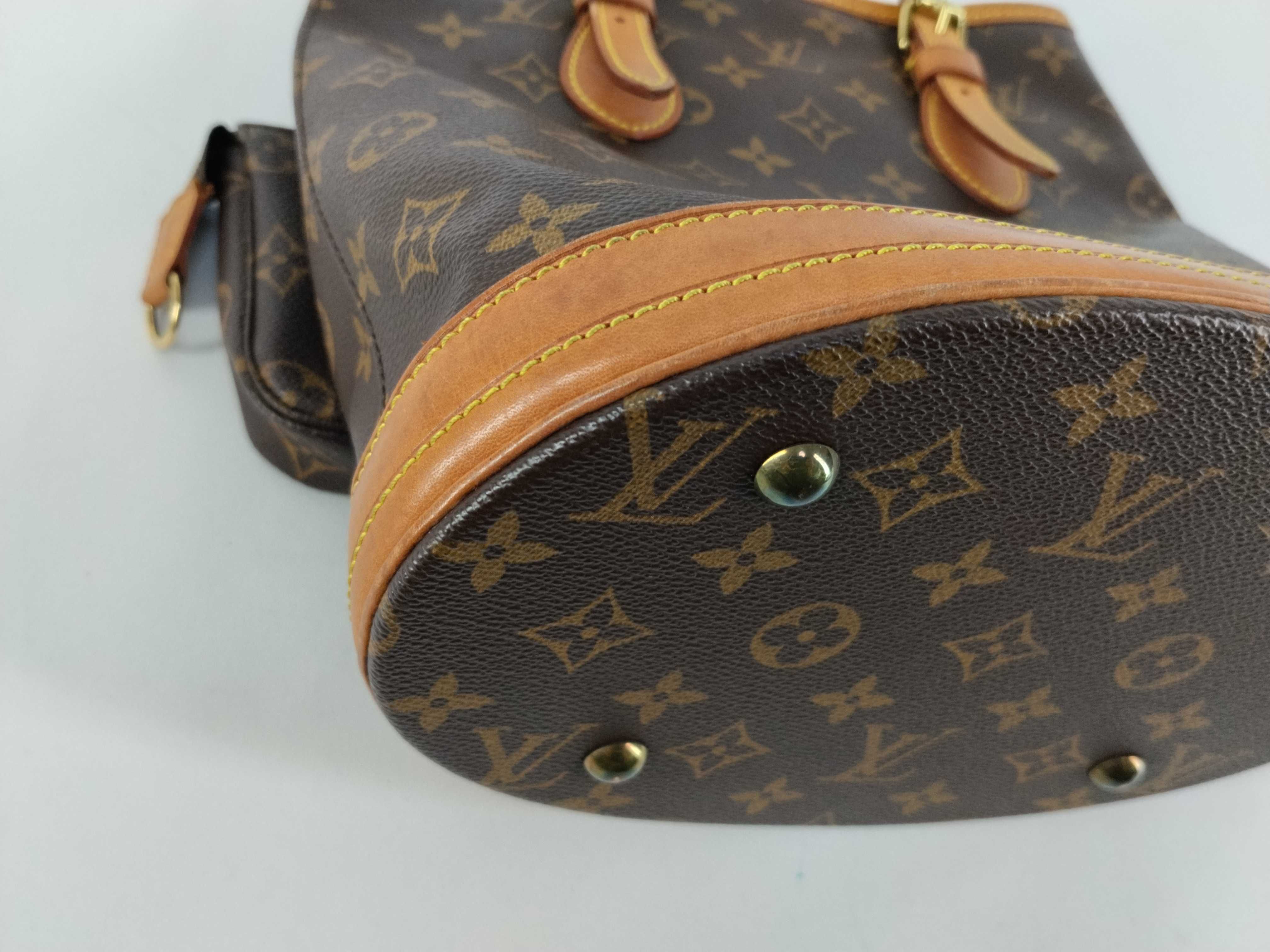 Monogram Louis Vuitton Bucket Tote Bag — view 7