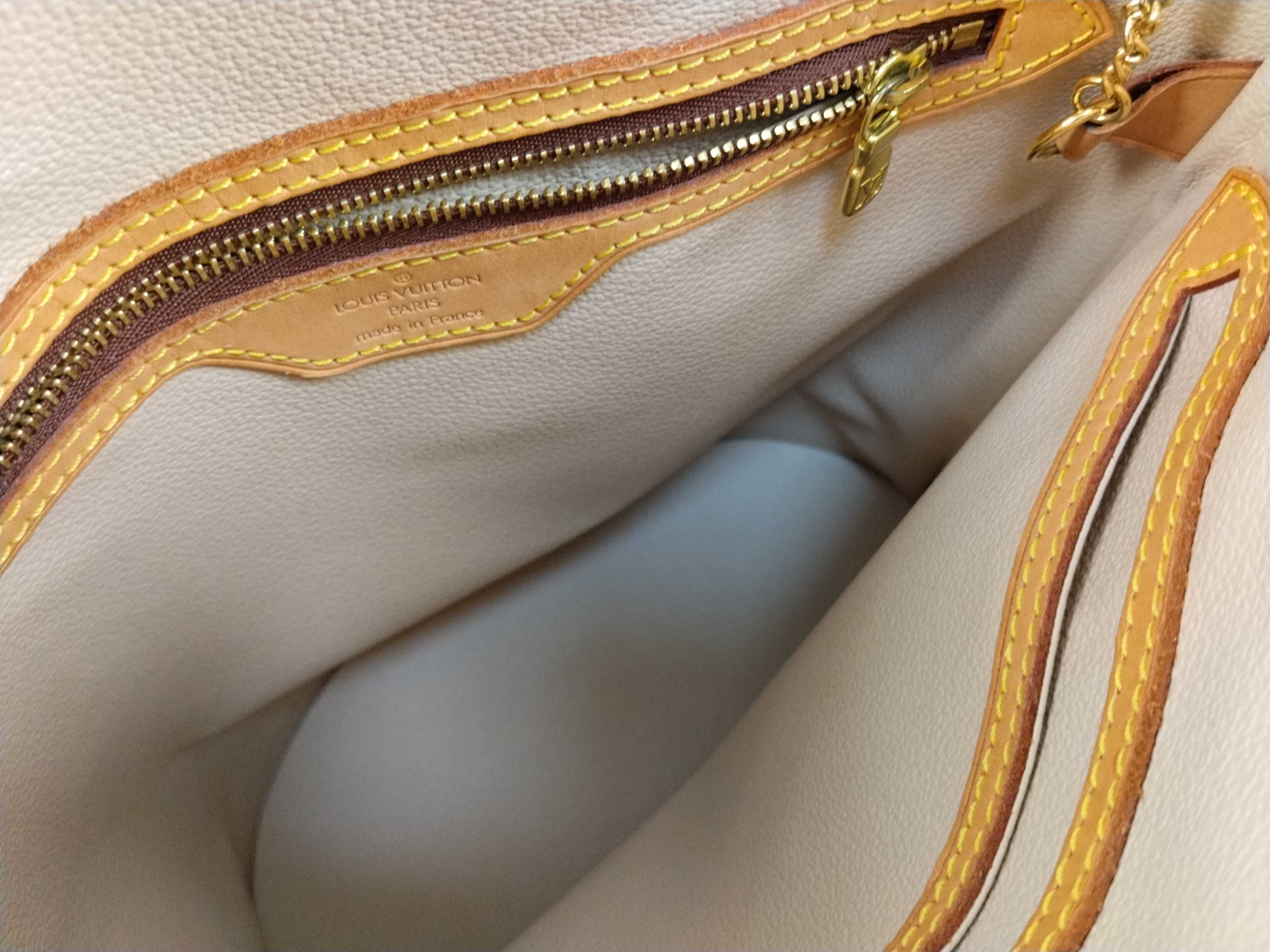 Monogram Louis Vuitton Bucket Tote Bag — view 9