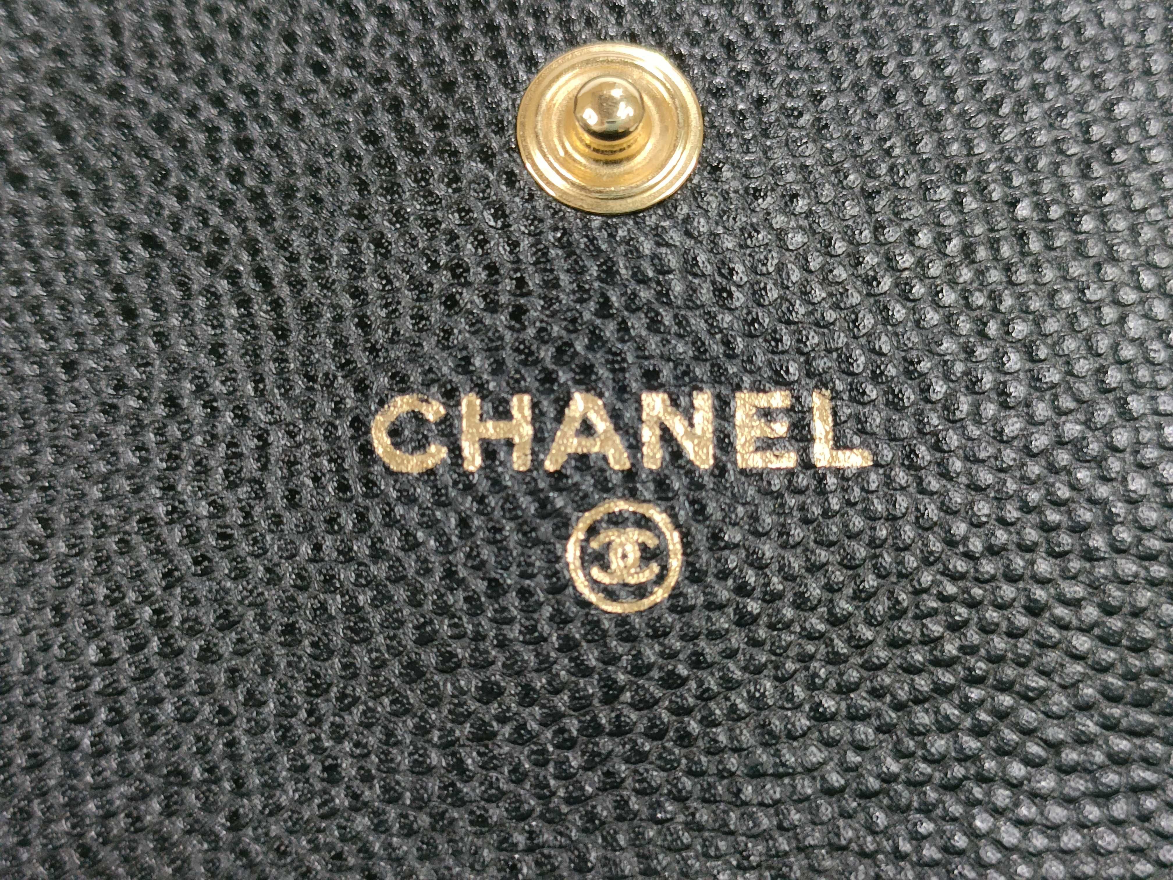 Caviar Skin Chanel Boy Long Wallet No. 31 Wallet — view 13