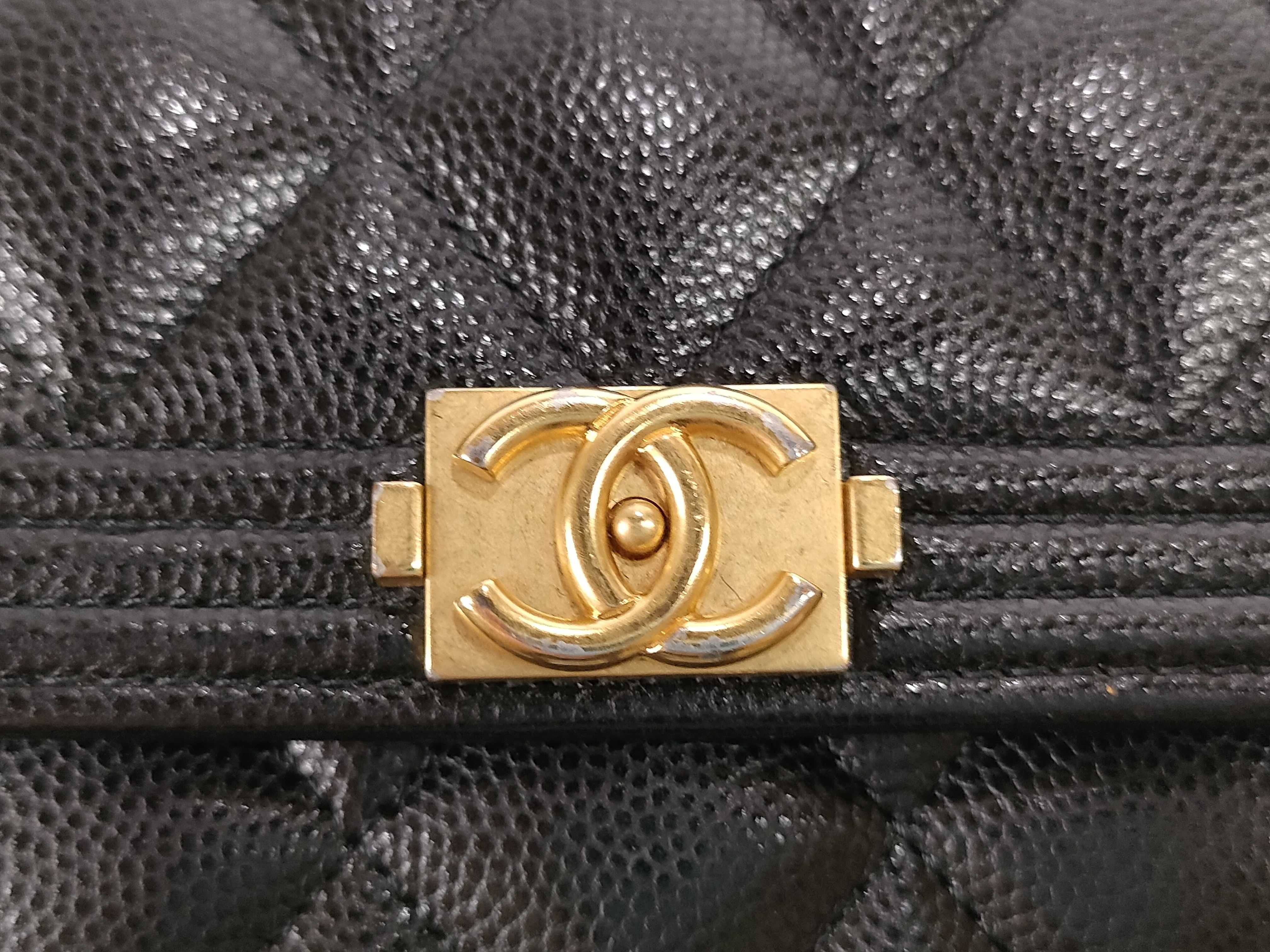Caviar Skin Chanel Boy Long Wallet No. 31 Wallet — view 15