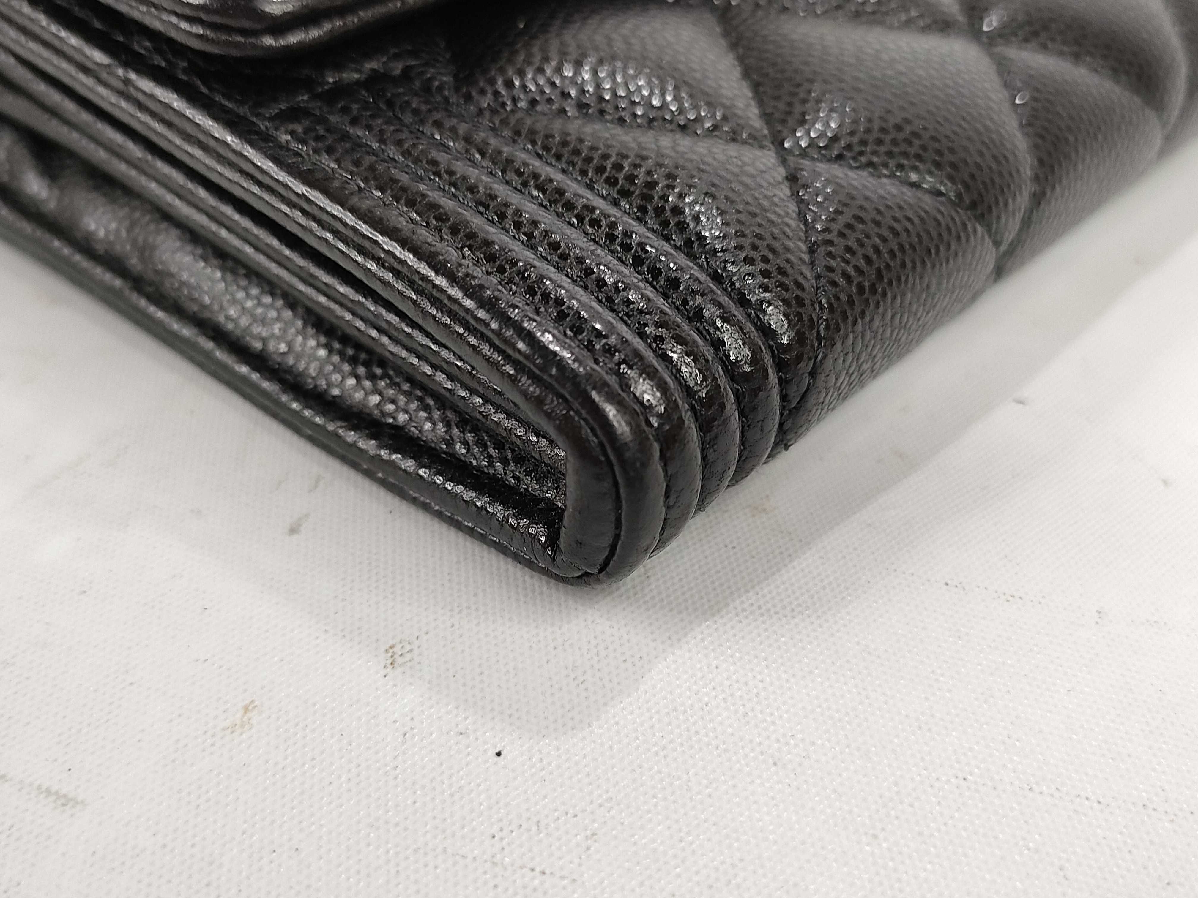 Caviar Skin Chanel Boy Long Wallet No. 31 Wallet — view 4
