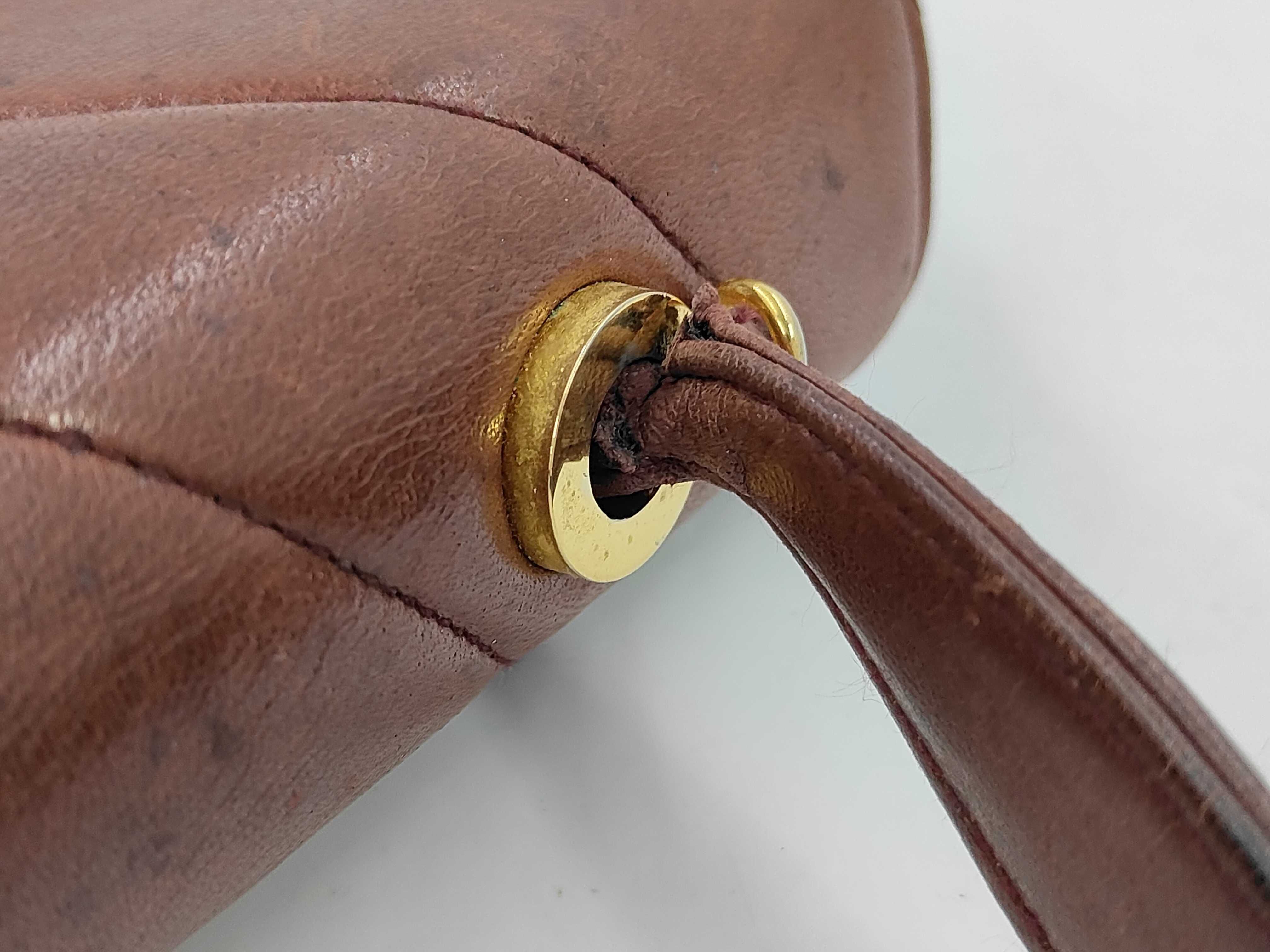 Chevron Burgundy Handbag — view 5