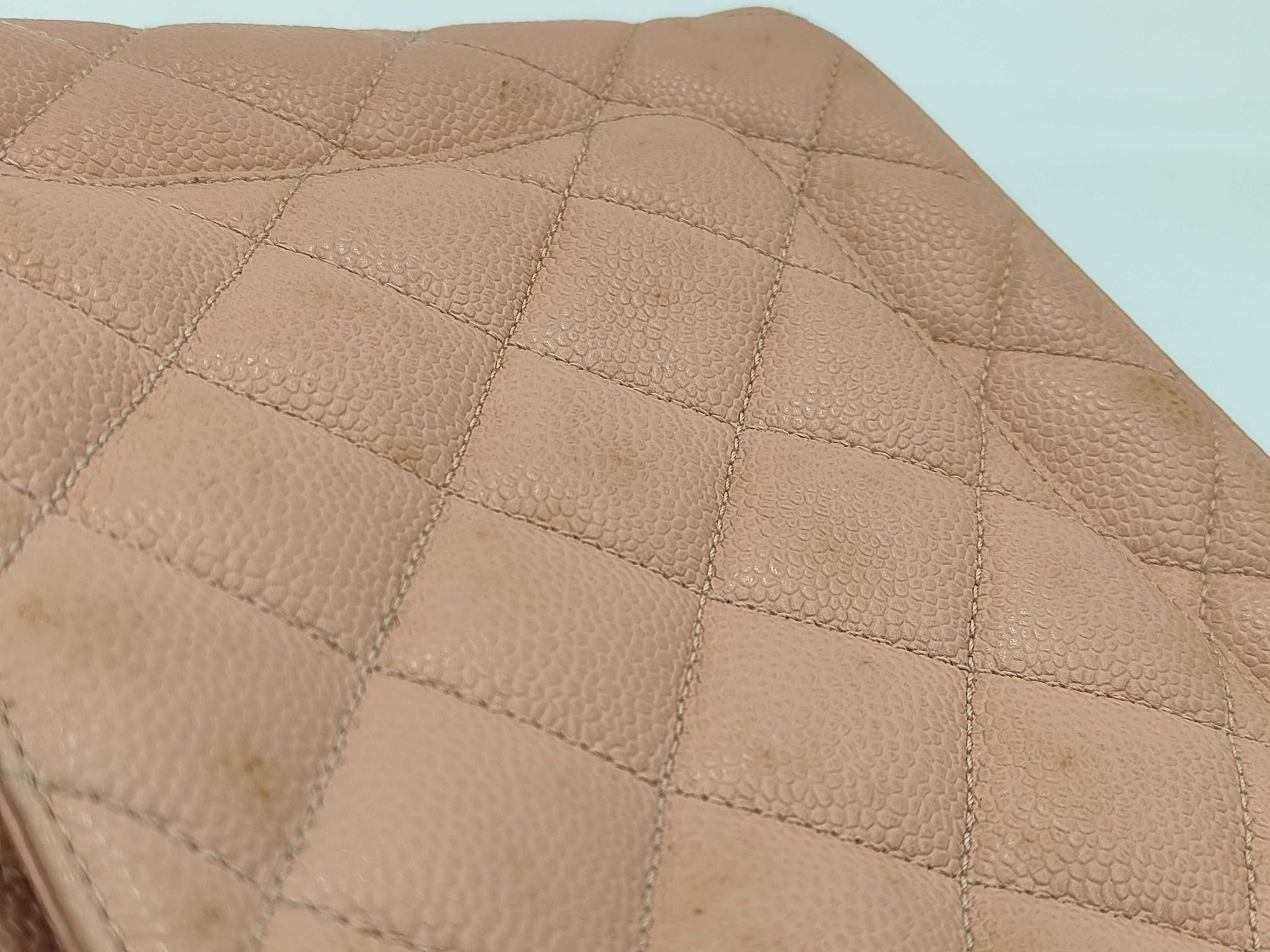 Reissue Tote Bag, Caviar Leather, Pink Beige, Gold Hardware, 6388868 Tote Bag — view 14