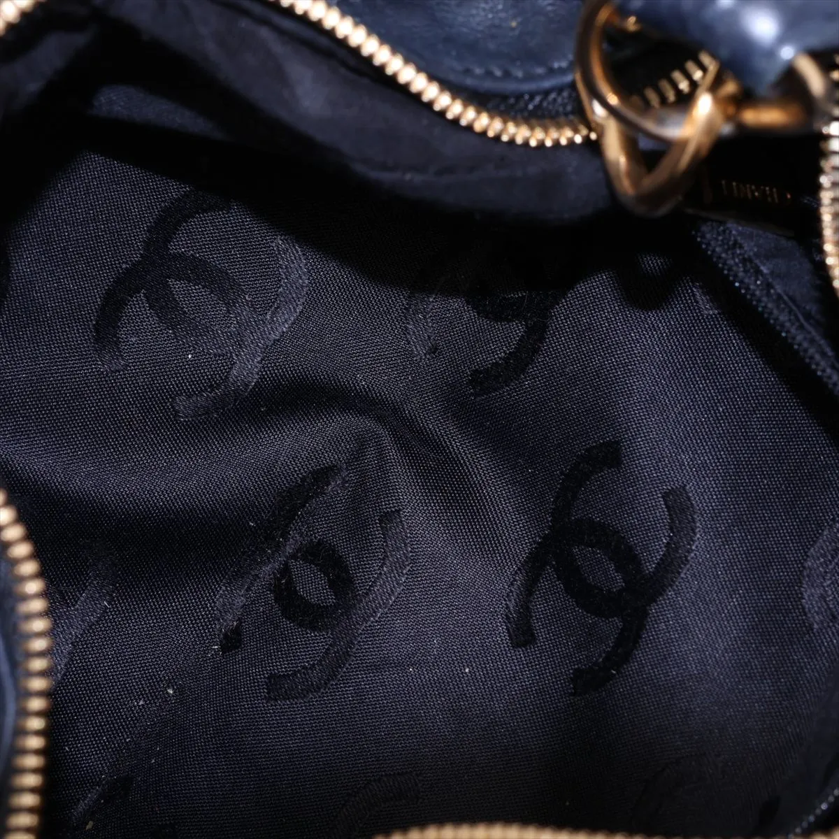 Wild Stitch Lambskin Chain Shoulder Bag, Black with Gold Hardware, 8779515 (Serial Number 8) — view 8