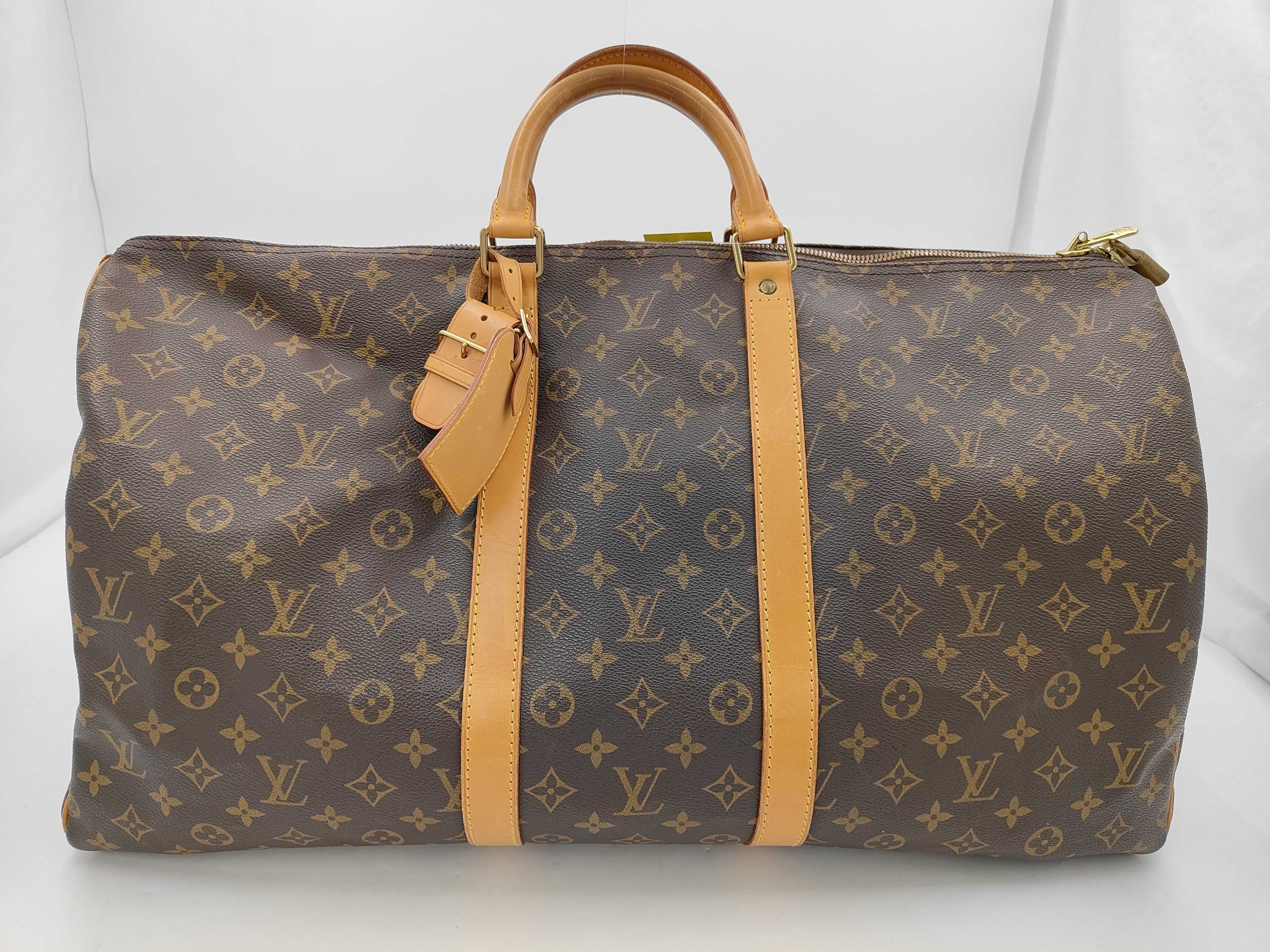 Monogram Keepall 55 Boston Bag