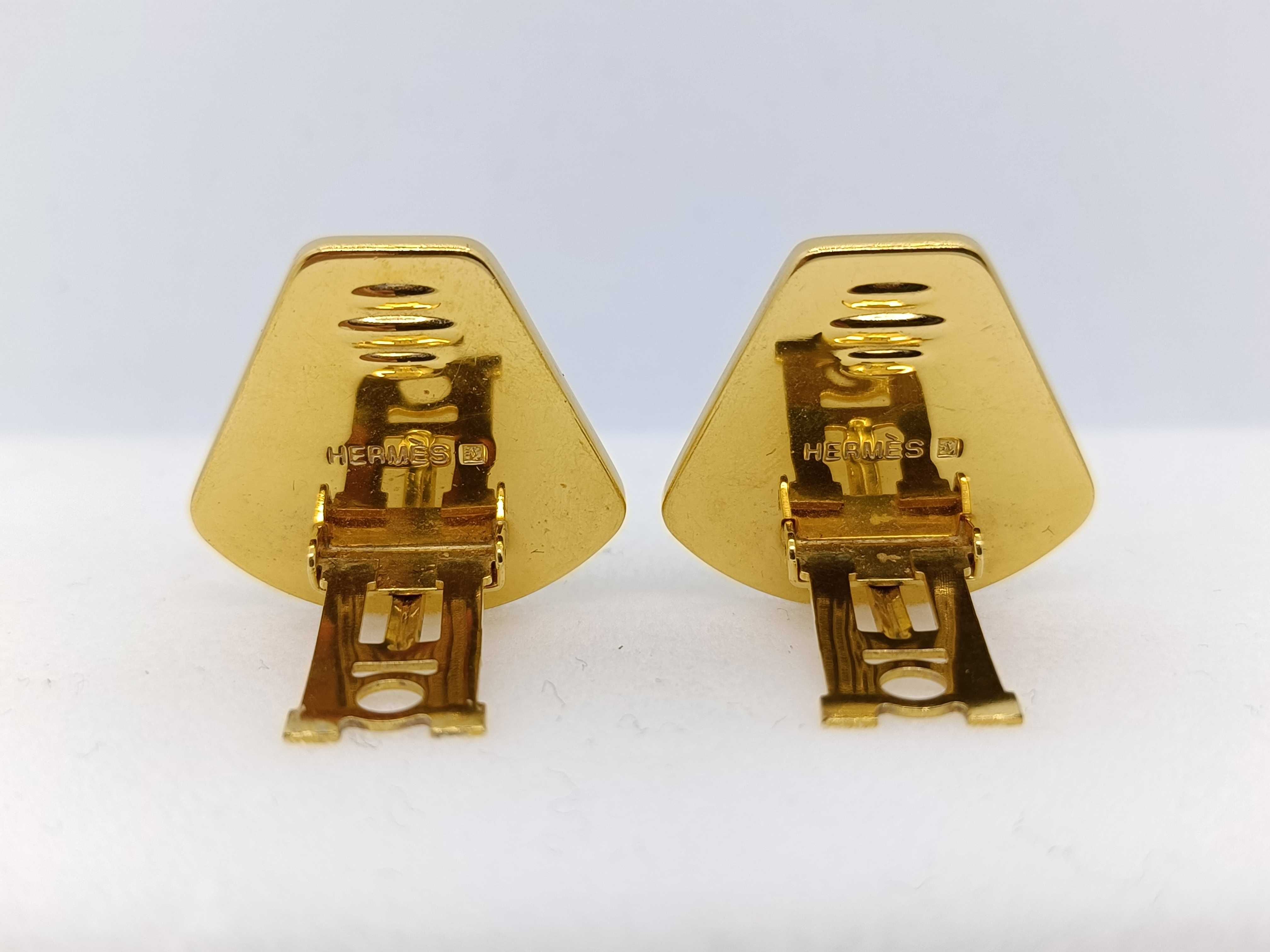 enamel earrings — view 2