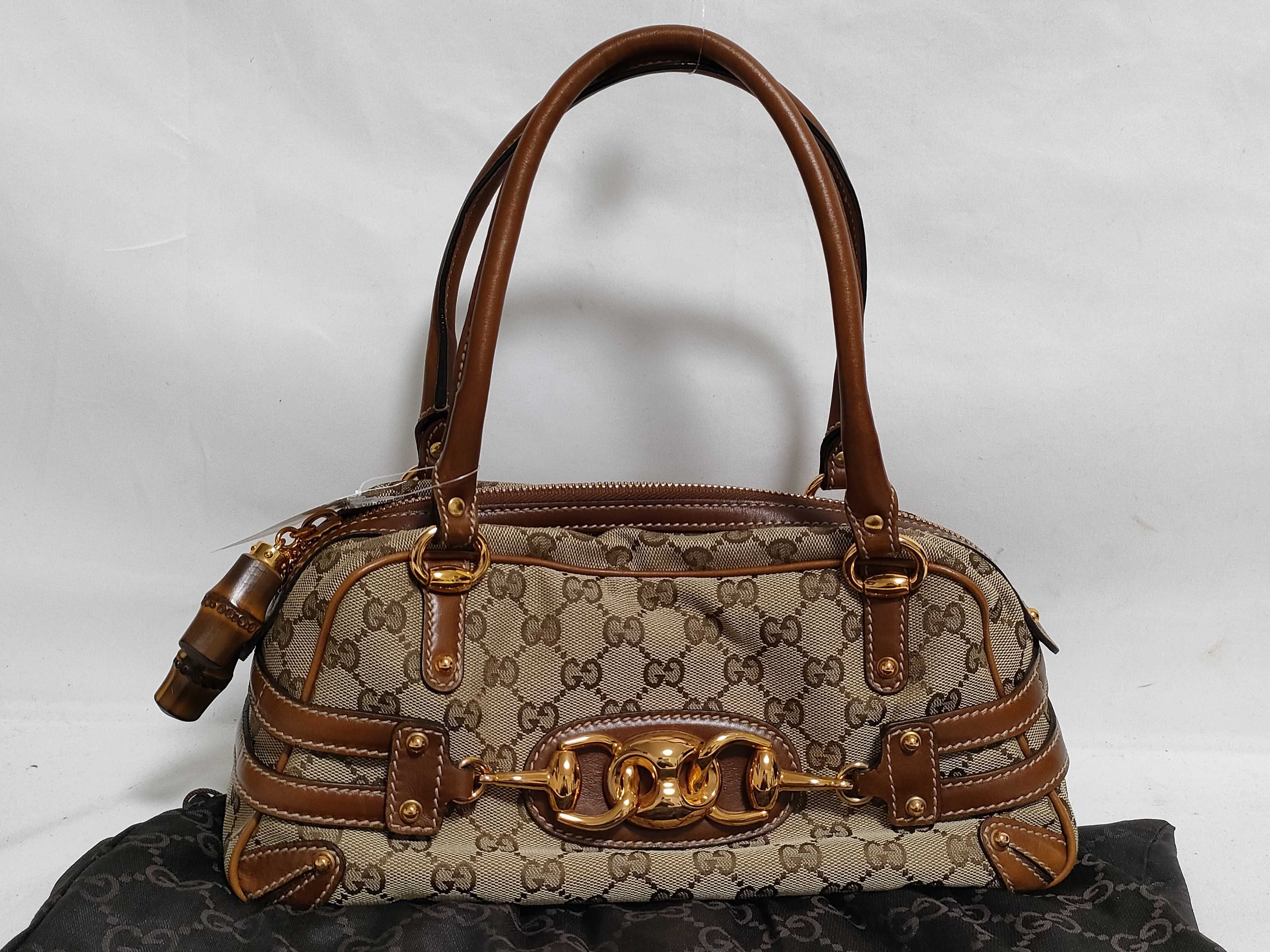 Bamboo Horsebit Bamboo 159399 Handbag