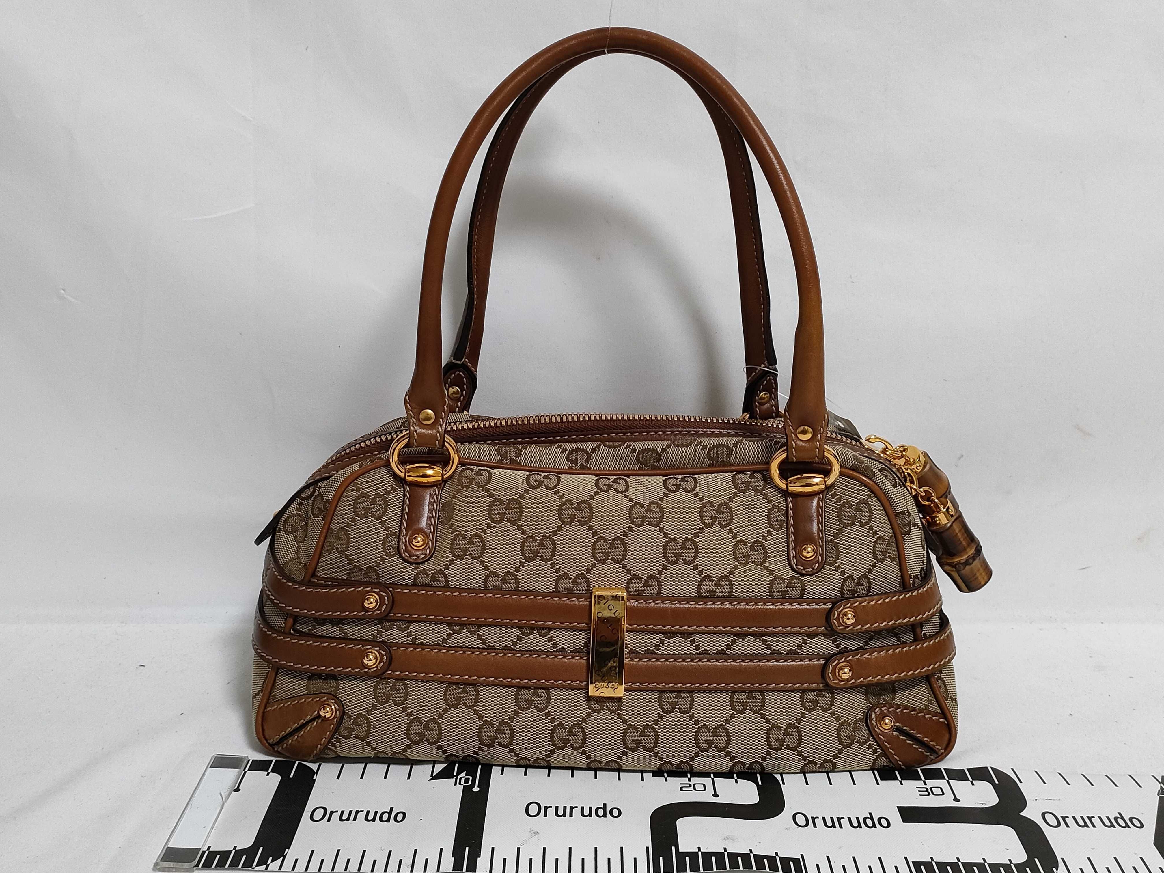 Bamboo Horsebit Bamboo 159399 Handbag — view 2