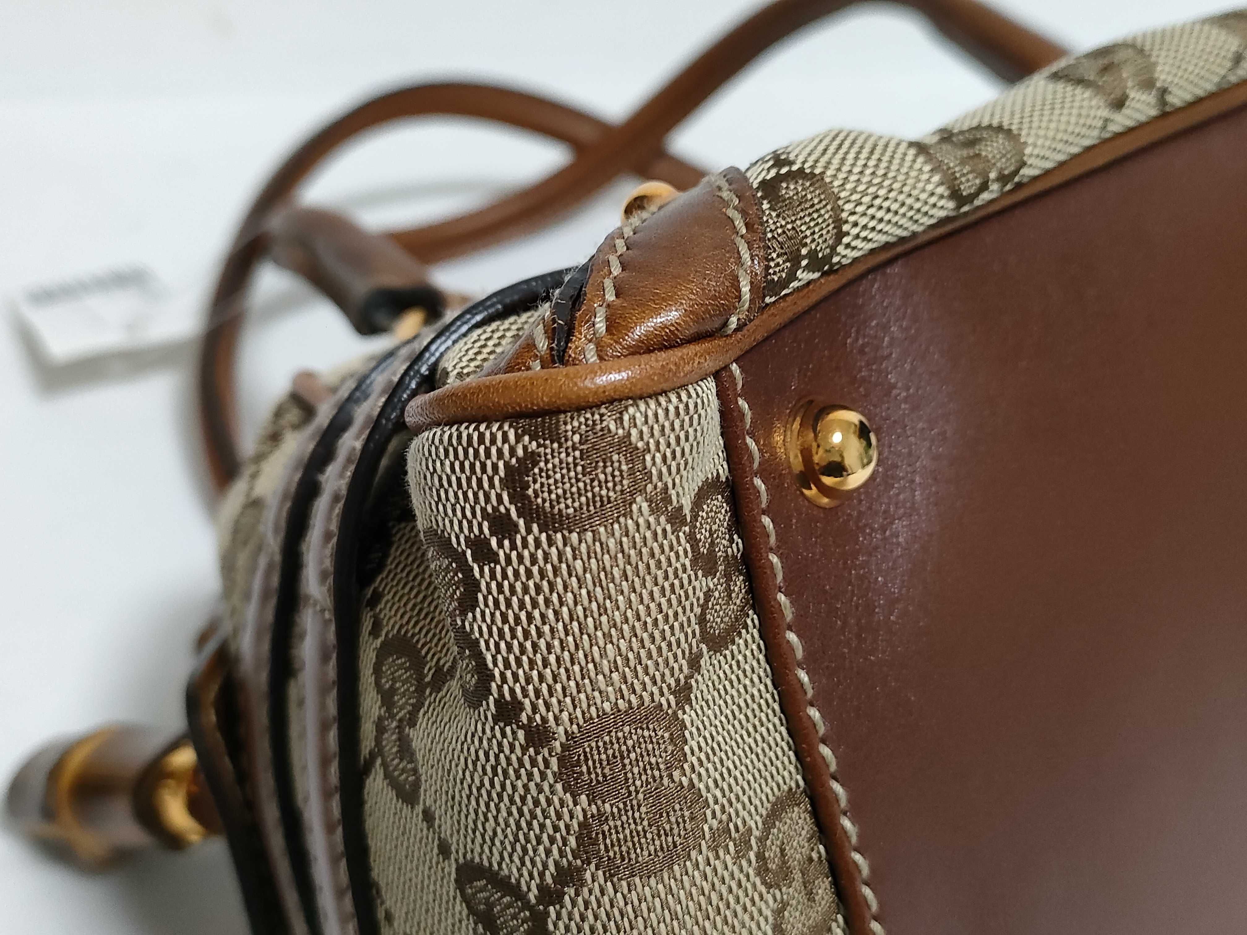 Bamboo Horsebit Bamboo 159399 Handbag — view 4