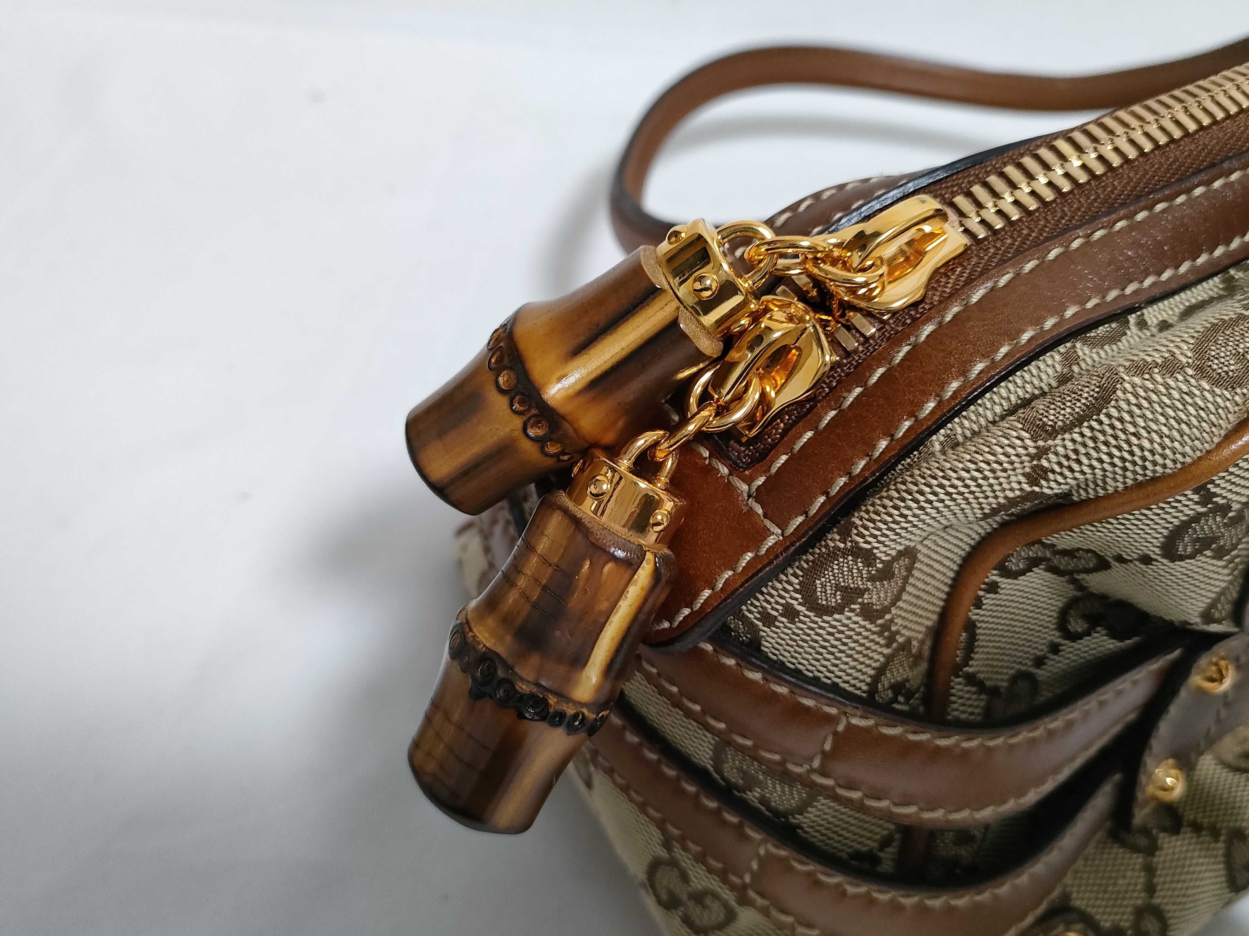 Bamboo Horsebit Bamboo 159399 Handbag — view 8