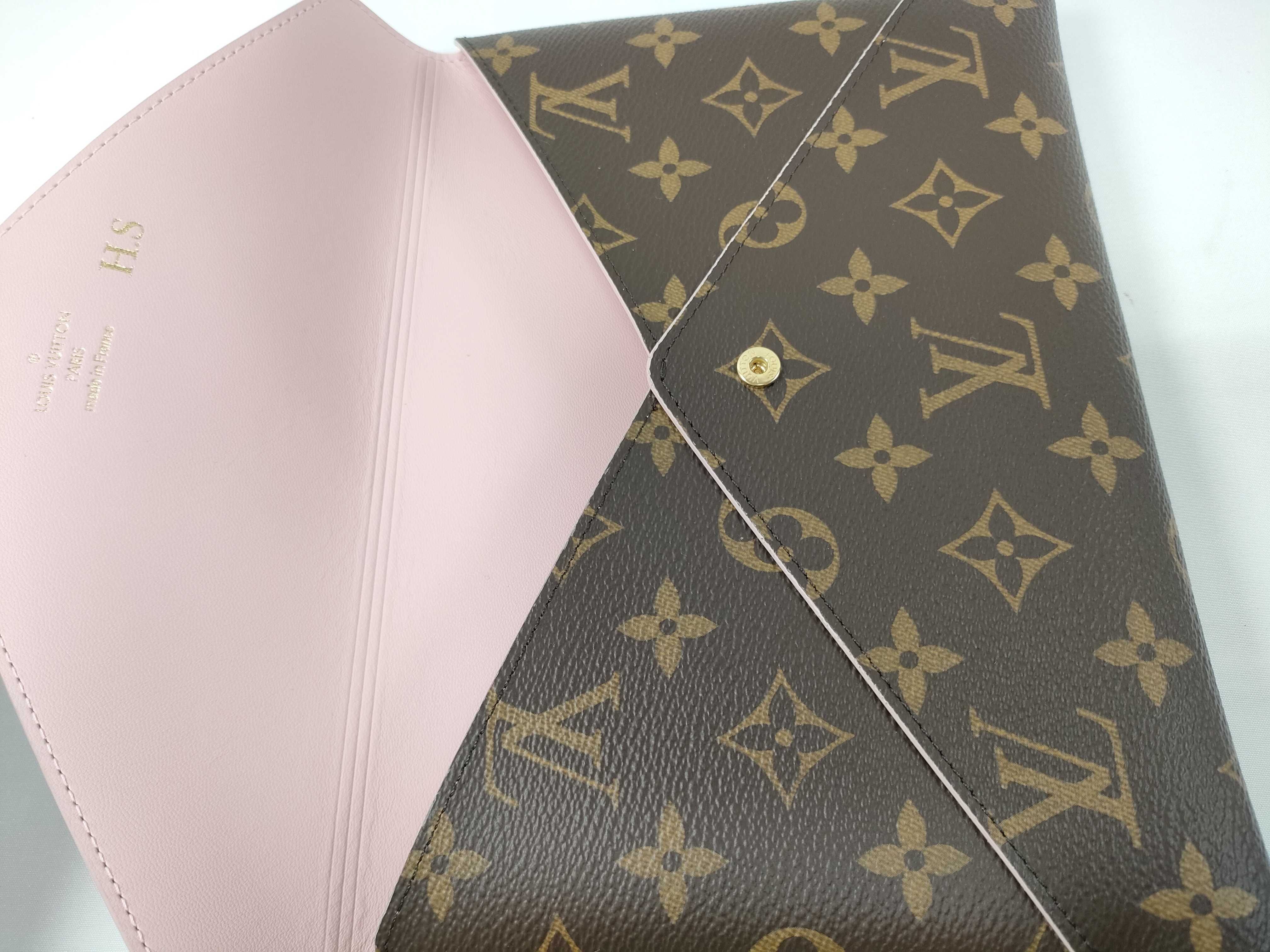 Monogram LOUIS VUITTON Pochette Kirigami M52034 Clutch Bag — view 11