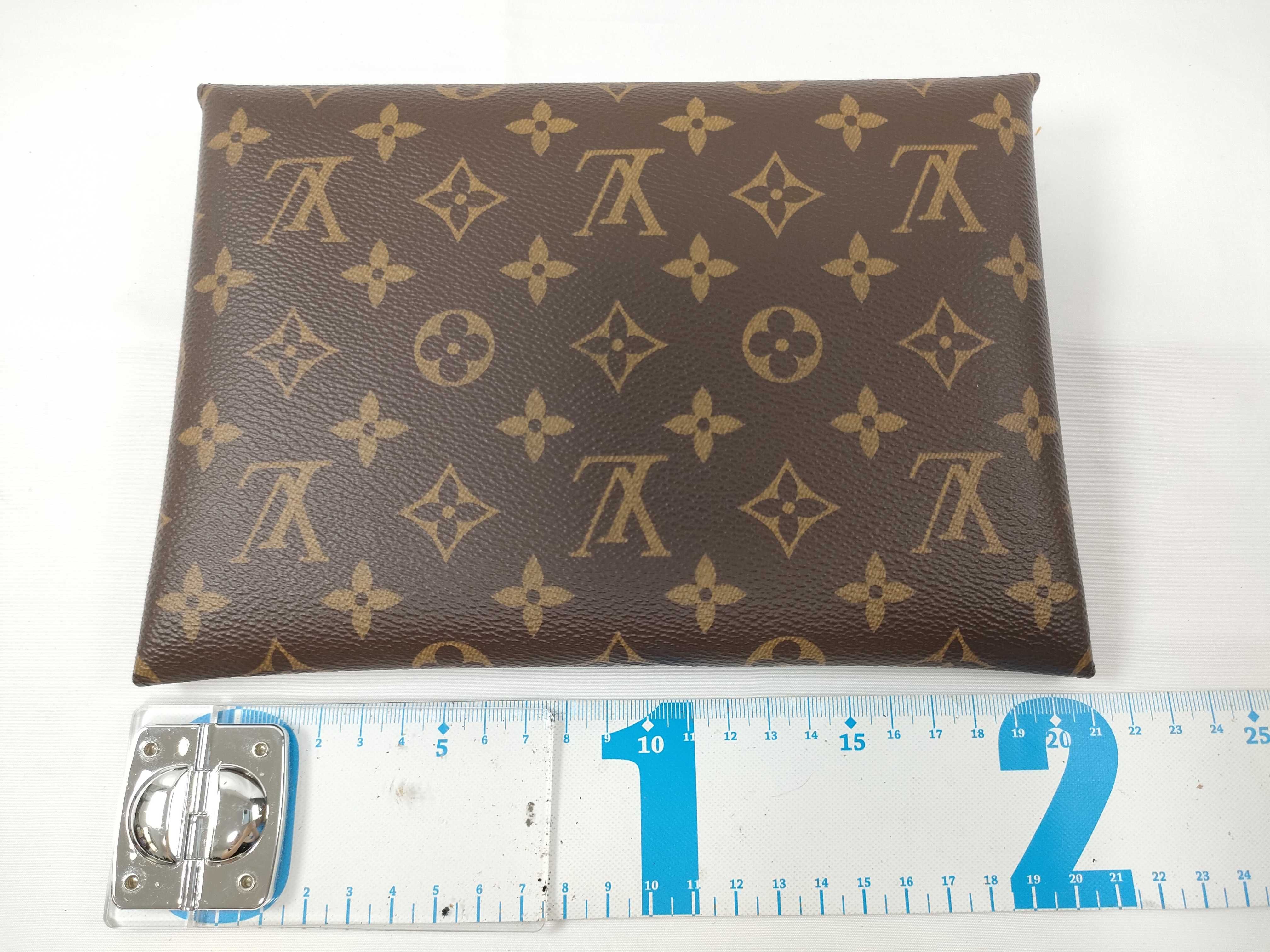 Monogram LOUIS VUITTON Pochette Kirigami M52034 Clutch Bag — view 3