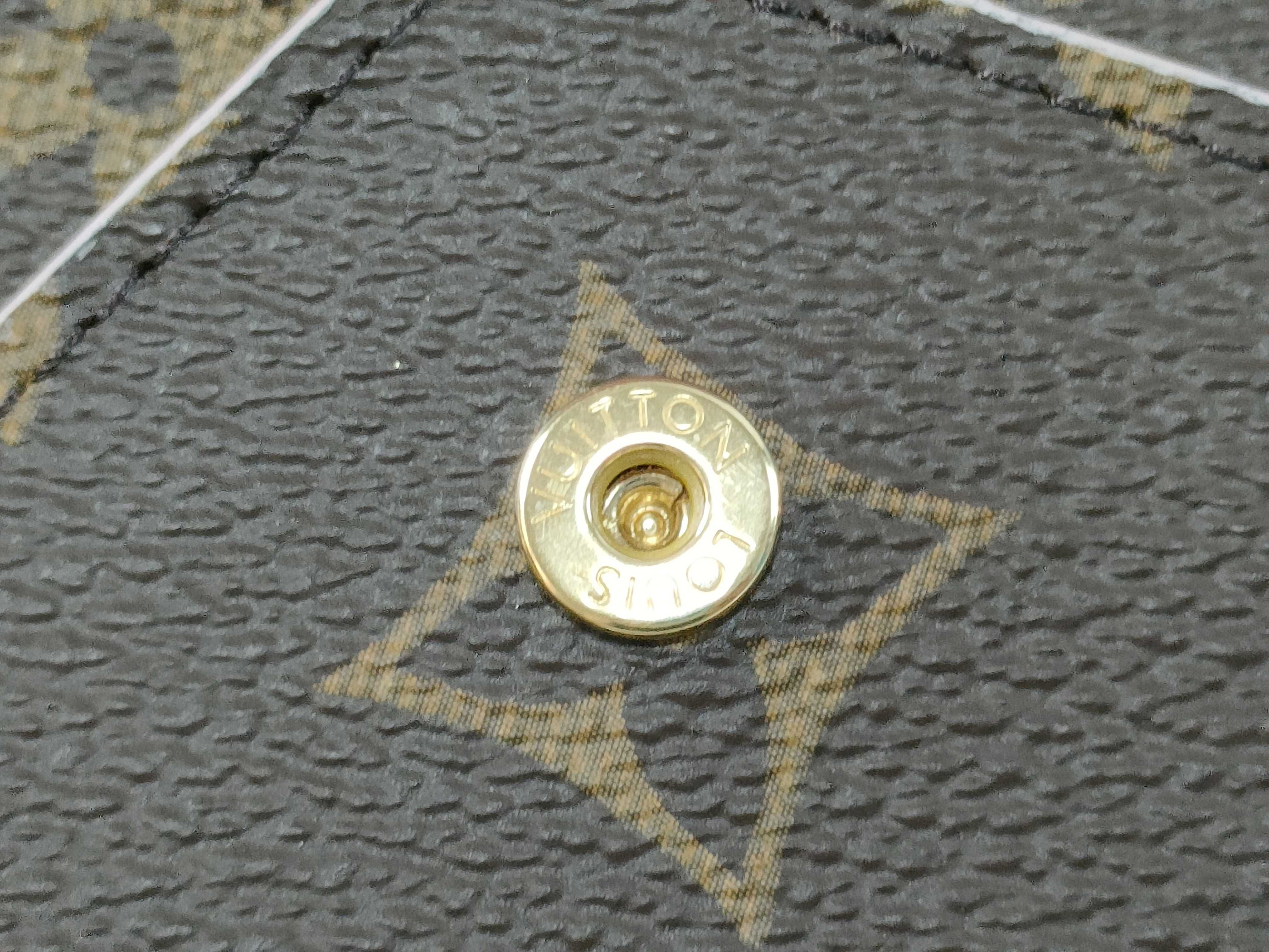 Monogram LOUIS VUITTON Pochette Kirigami M52034 Clutch Bag — view 8