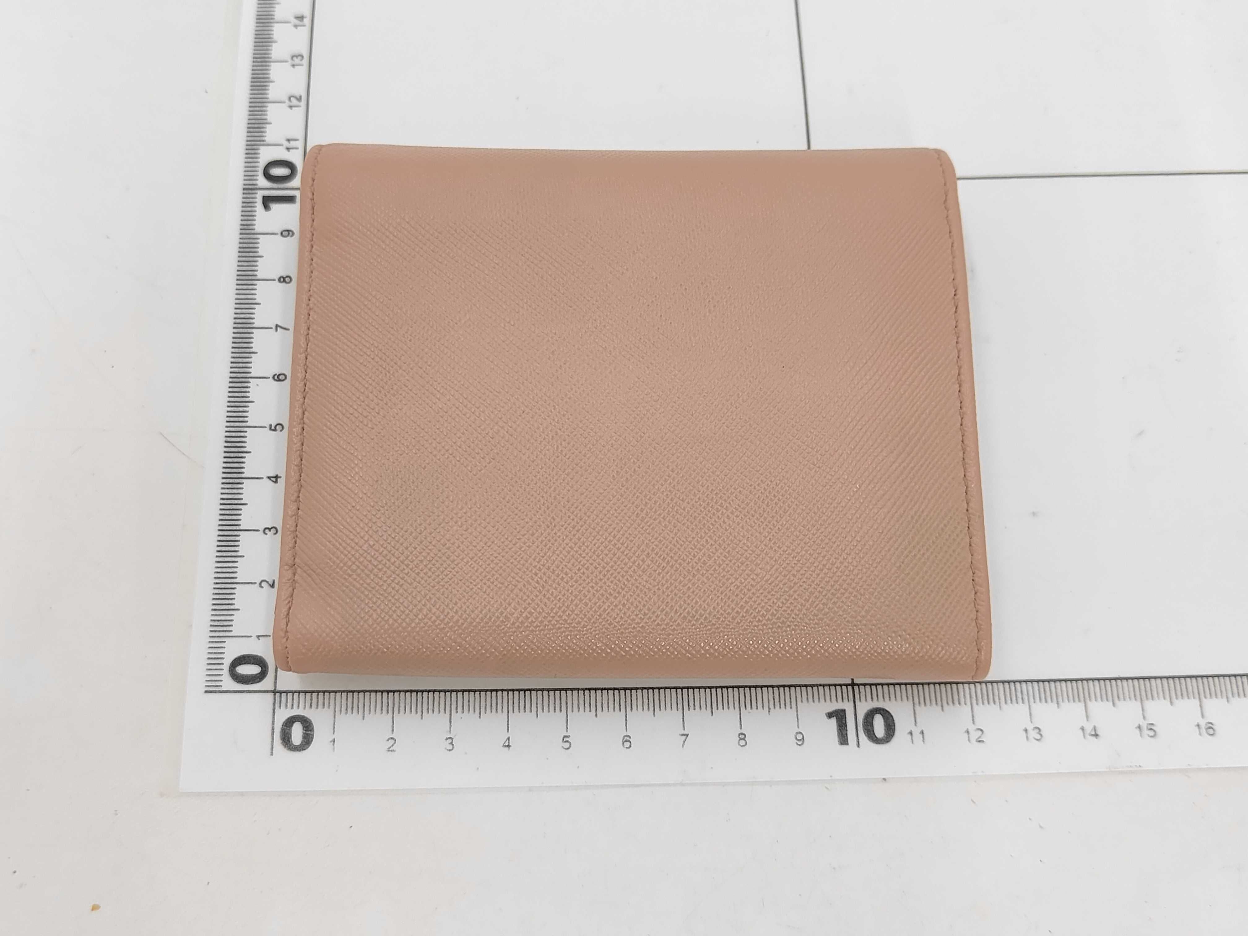 Saffiano Metal Wallet Camel — view 2