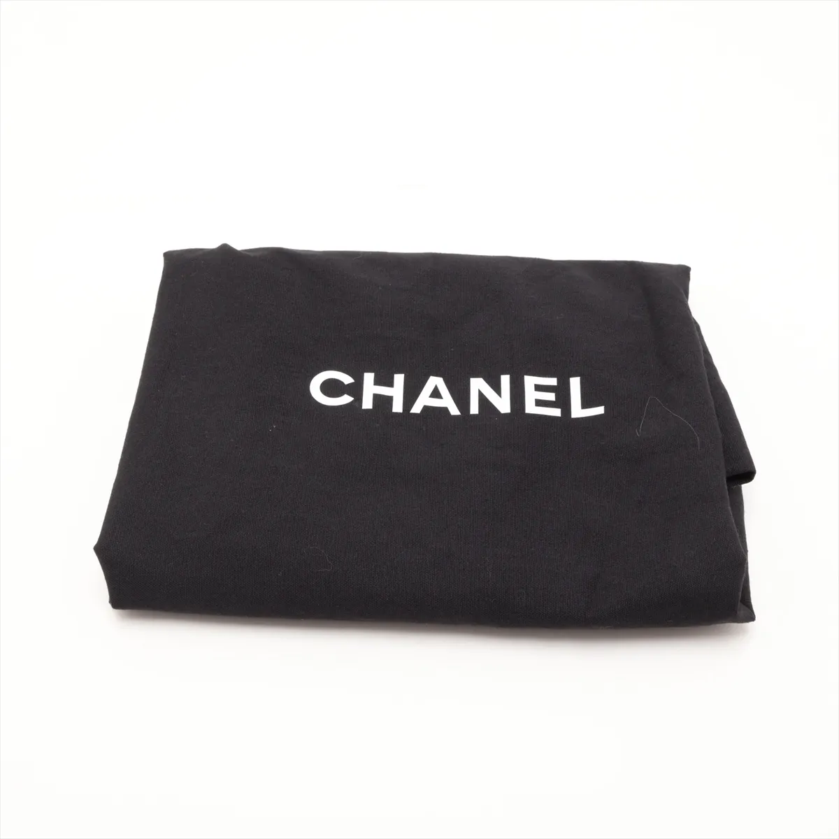 Matelassé Denim Chain Shoulder Bag, Black with Gold Hardware, EG0CPEPJ, Random Plate — view 9