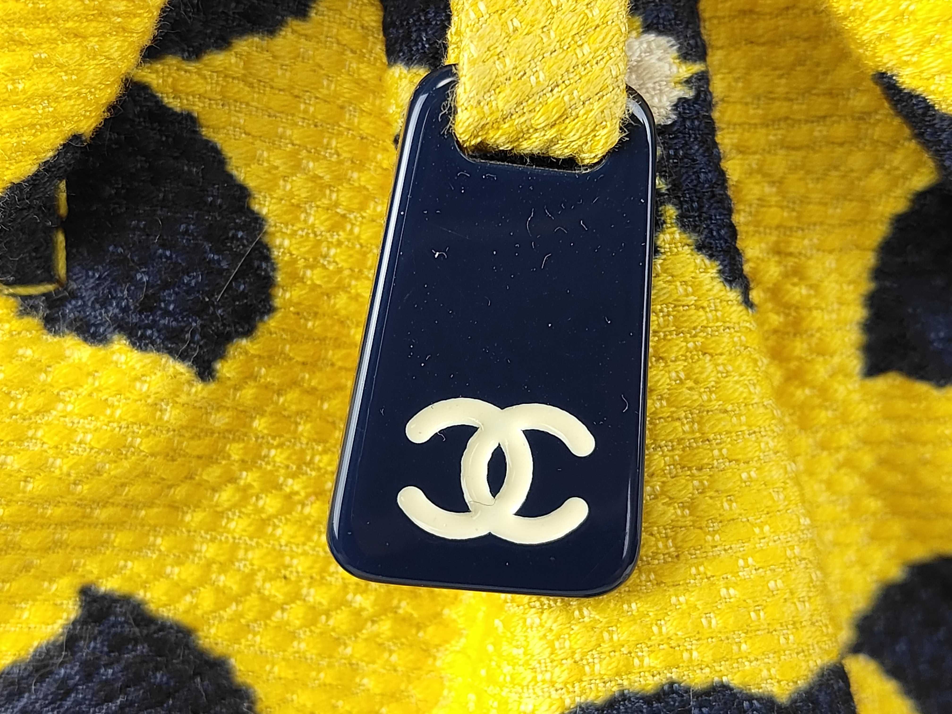 Coco Mark Floral Pattern Clasp Handbag — view 8