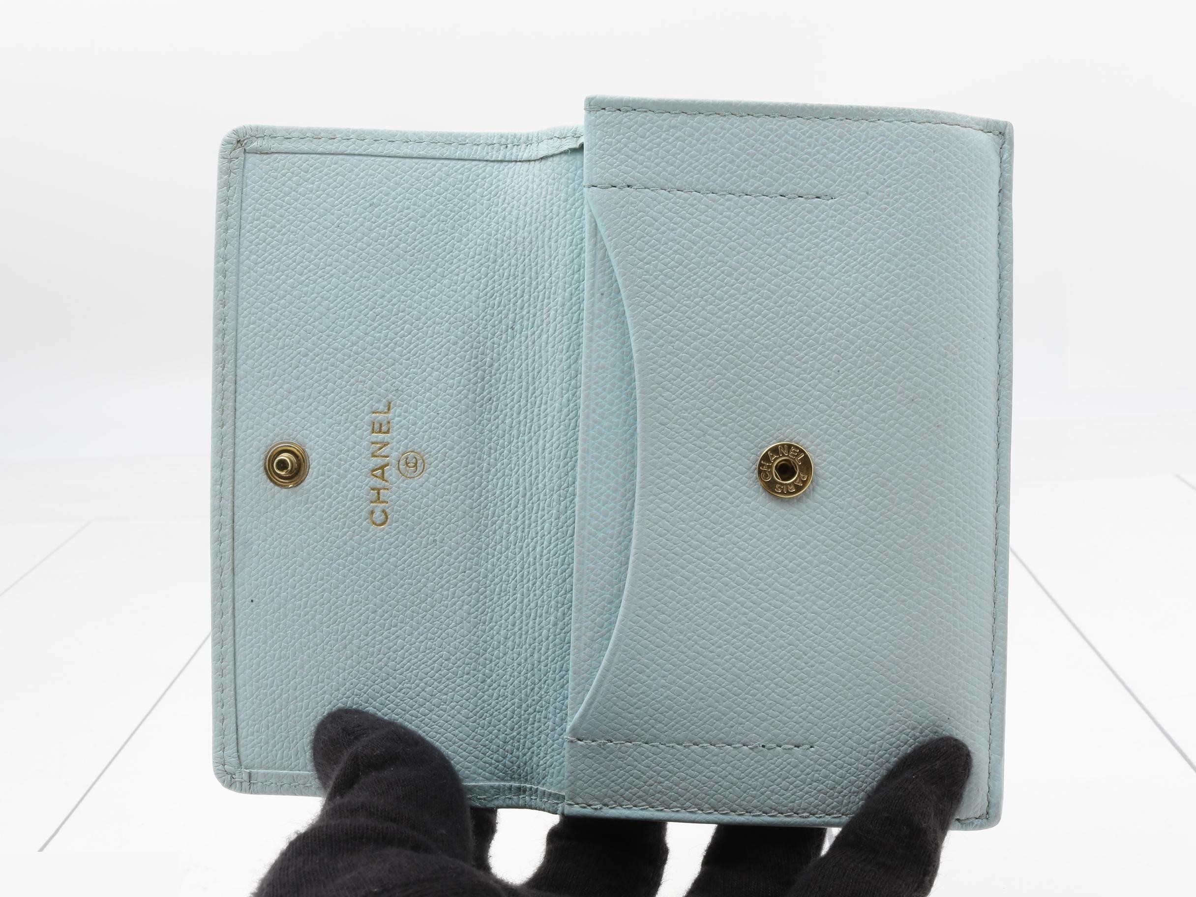 caviar leather card holder with Coco Mark, with original seal, serial number 9. — view 4