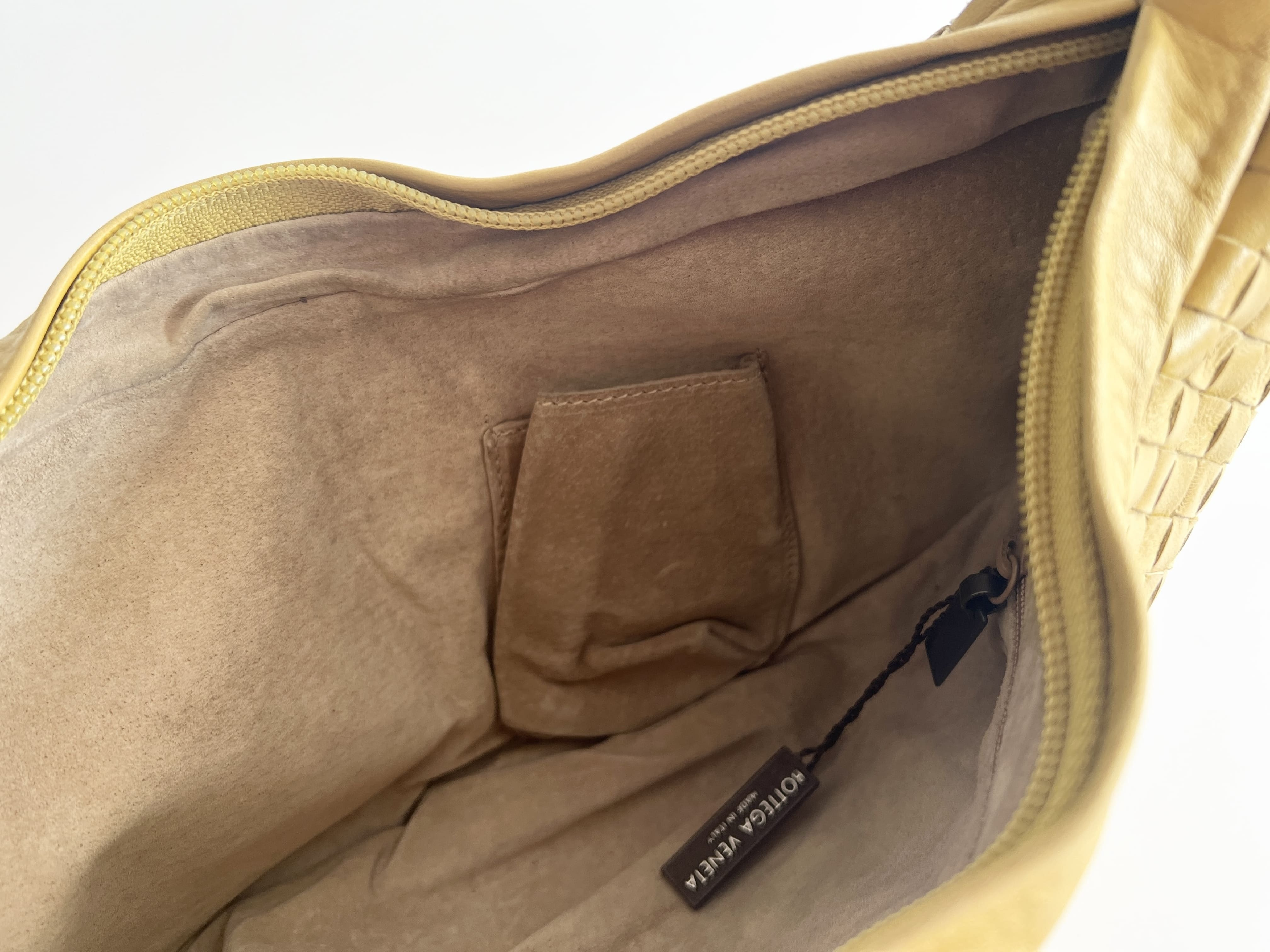 Hobo Moon Intrecciato Leather One-Shoulder Bag with Mirror — view 11