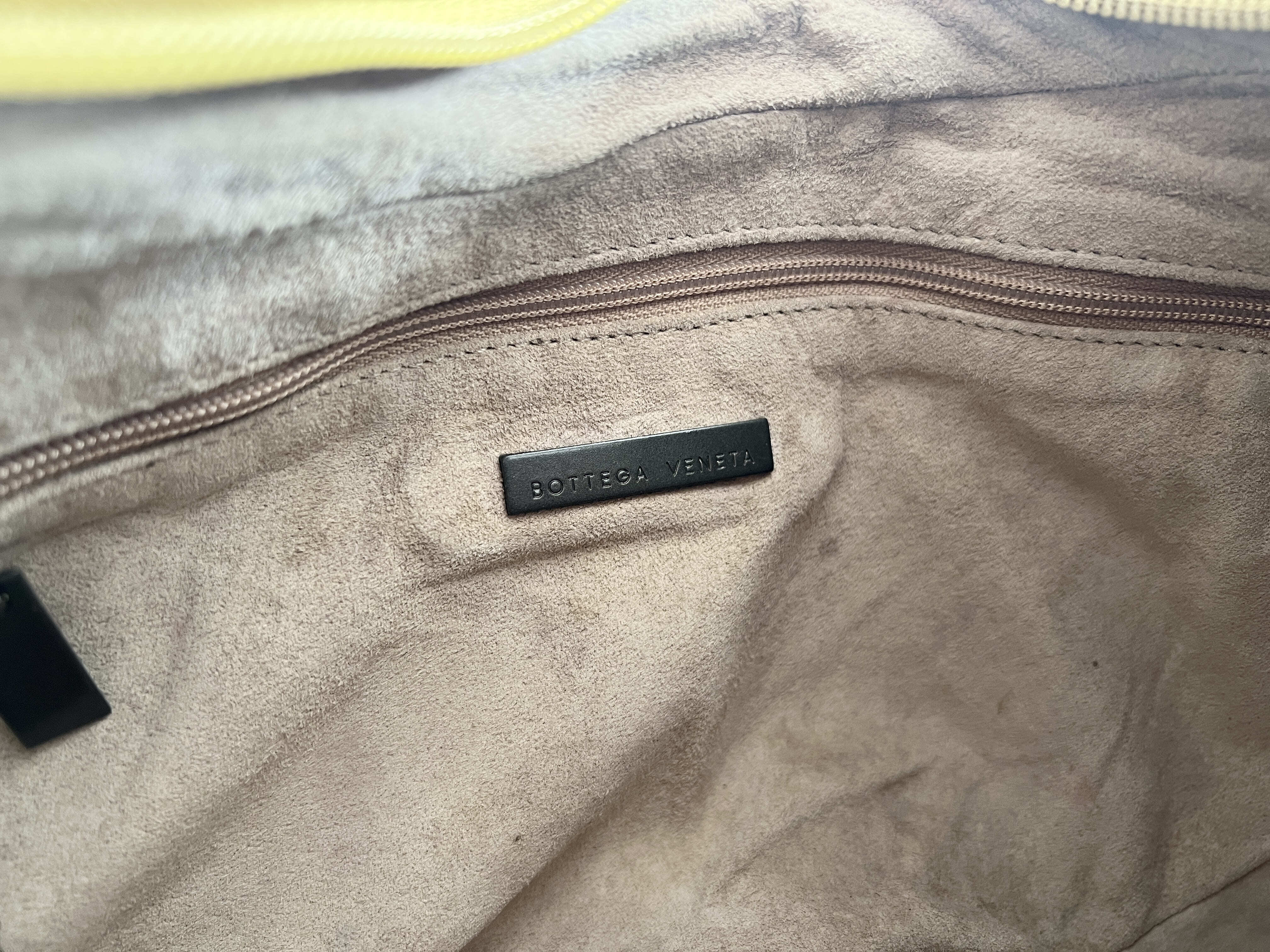 Hobo Moon Intrecciato Leather One-Shoulder Bag with Mirror — view 7