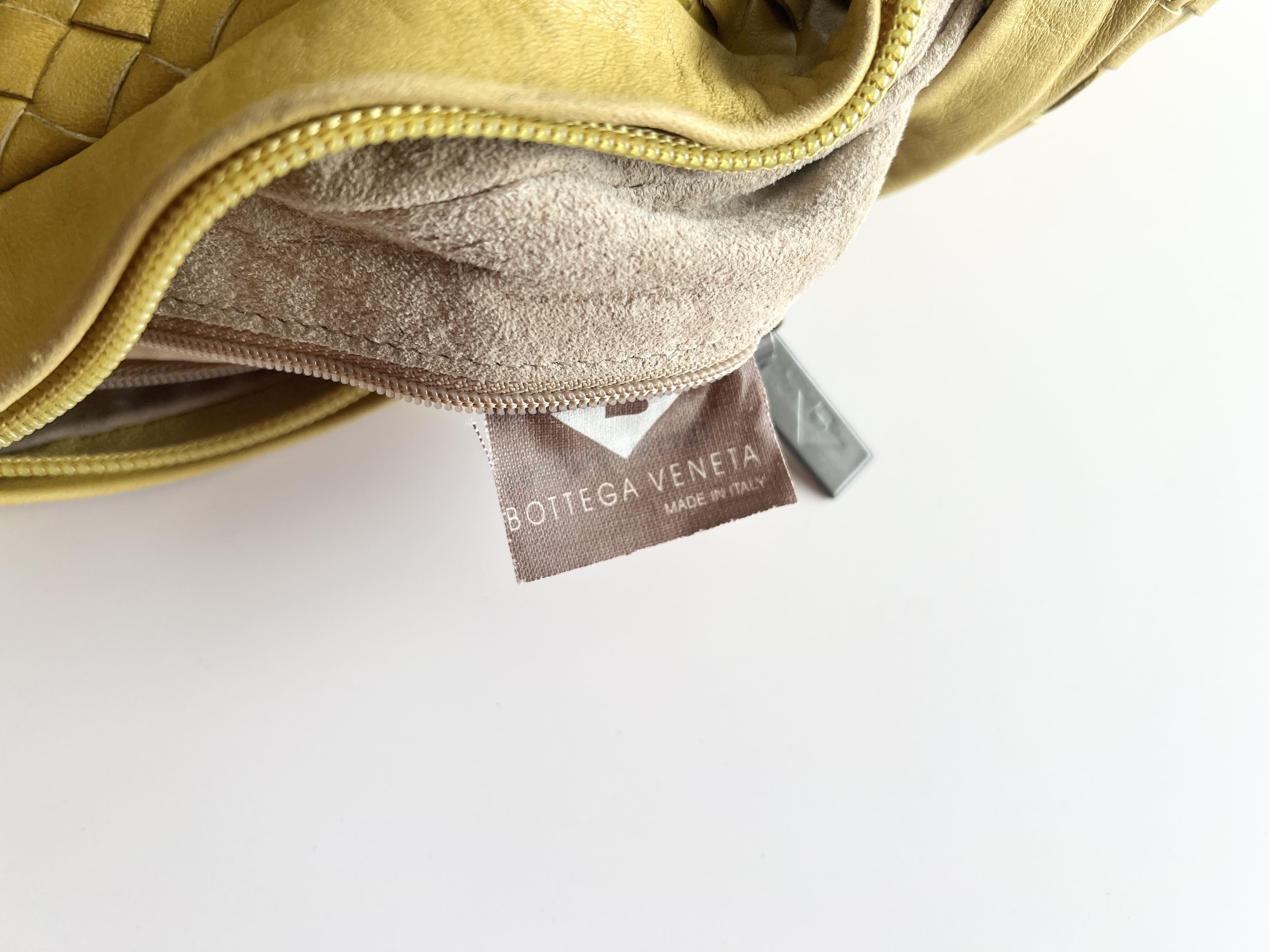 Hobo Moon Intrecciato Leather One-Shoulder Bag with Mirror — view 9