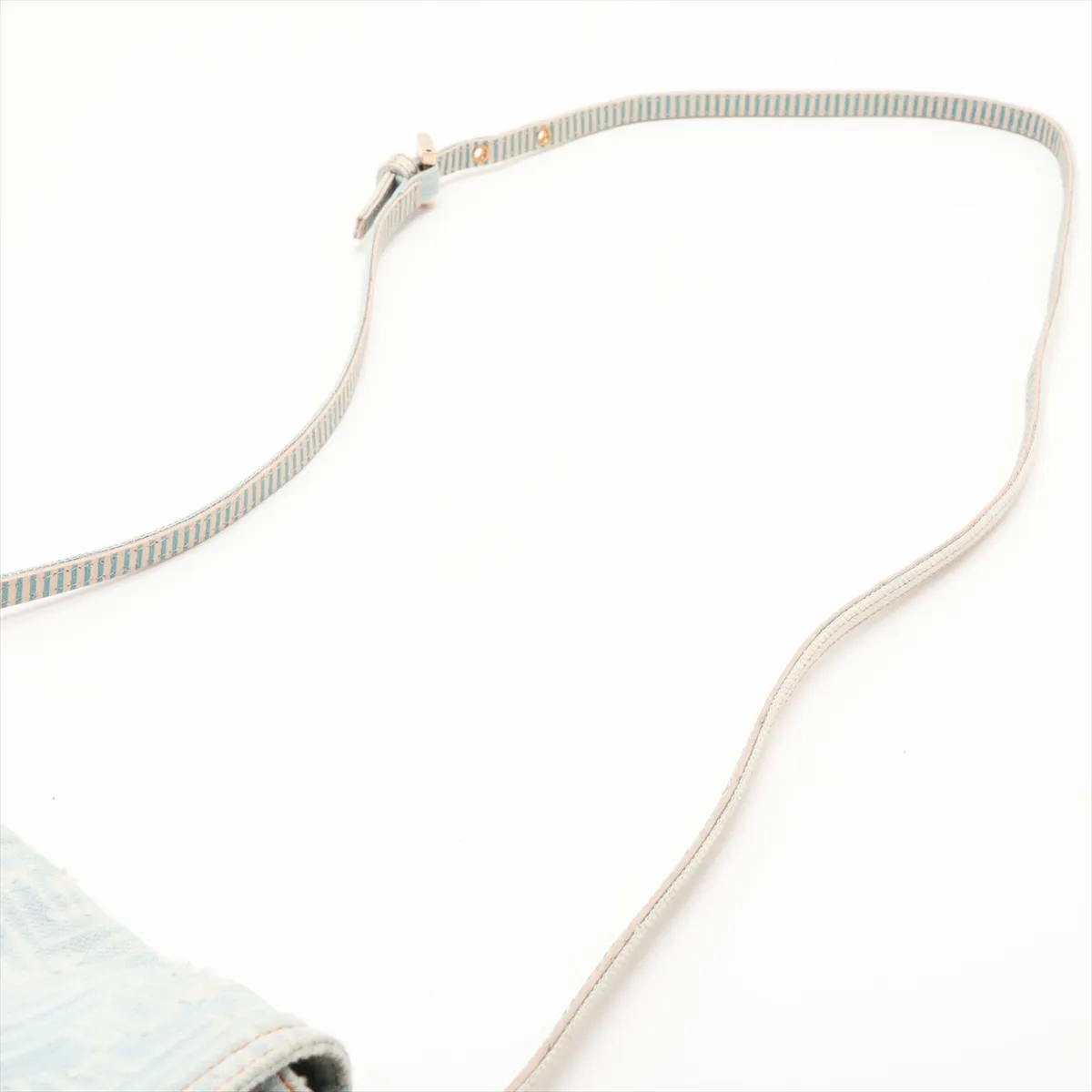 Zucca Mamma Bucket Denim Shoulder Bag, Blue 8BT075 — view 5
