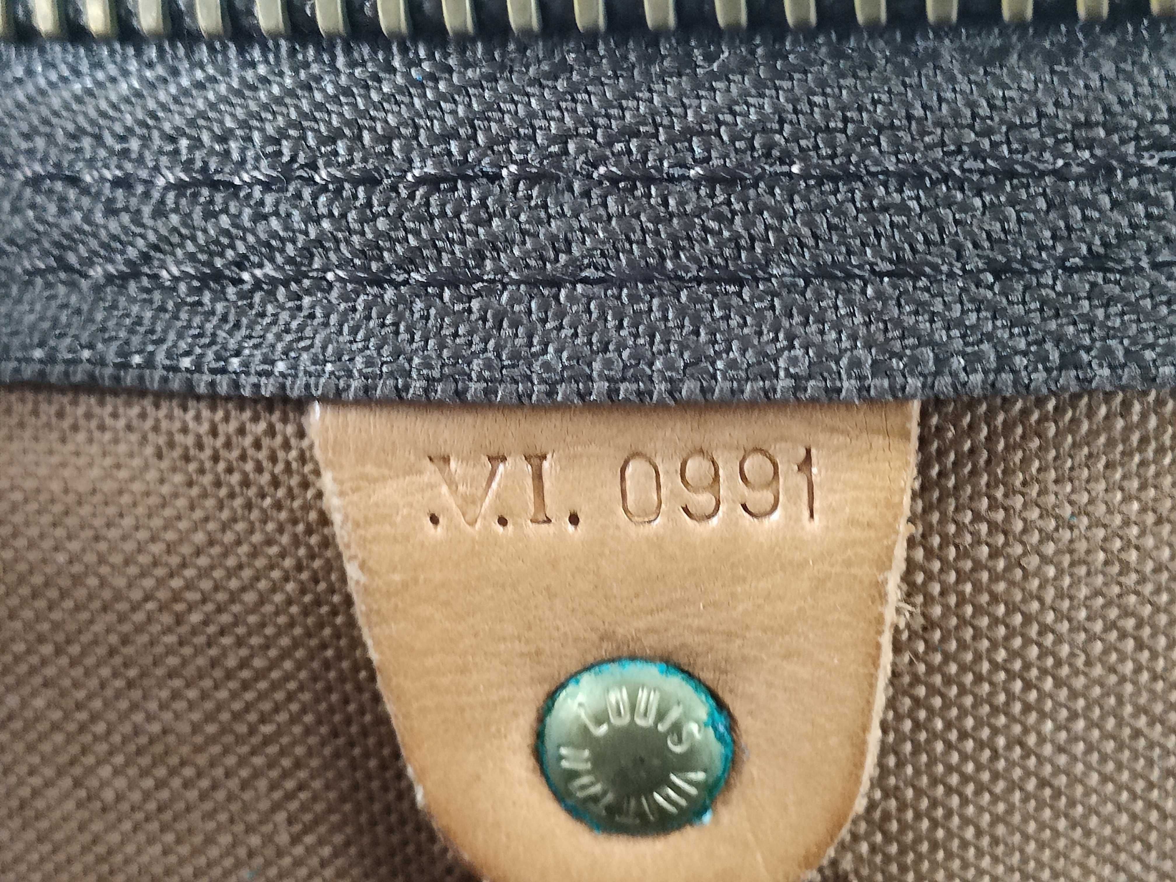 Monogram Keepall 50 M41426 VI0991 Brown Boston Bag — view 13