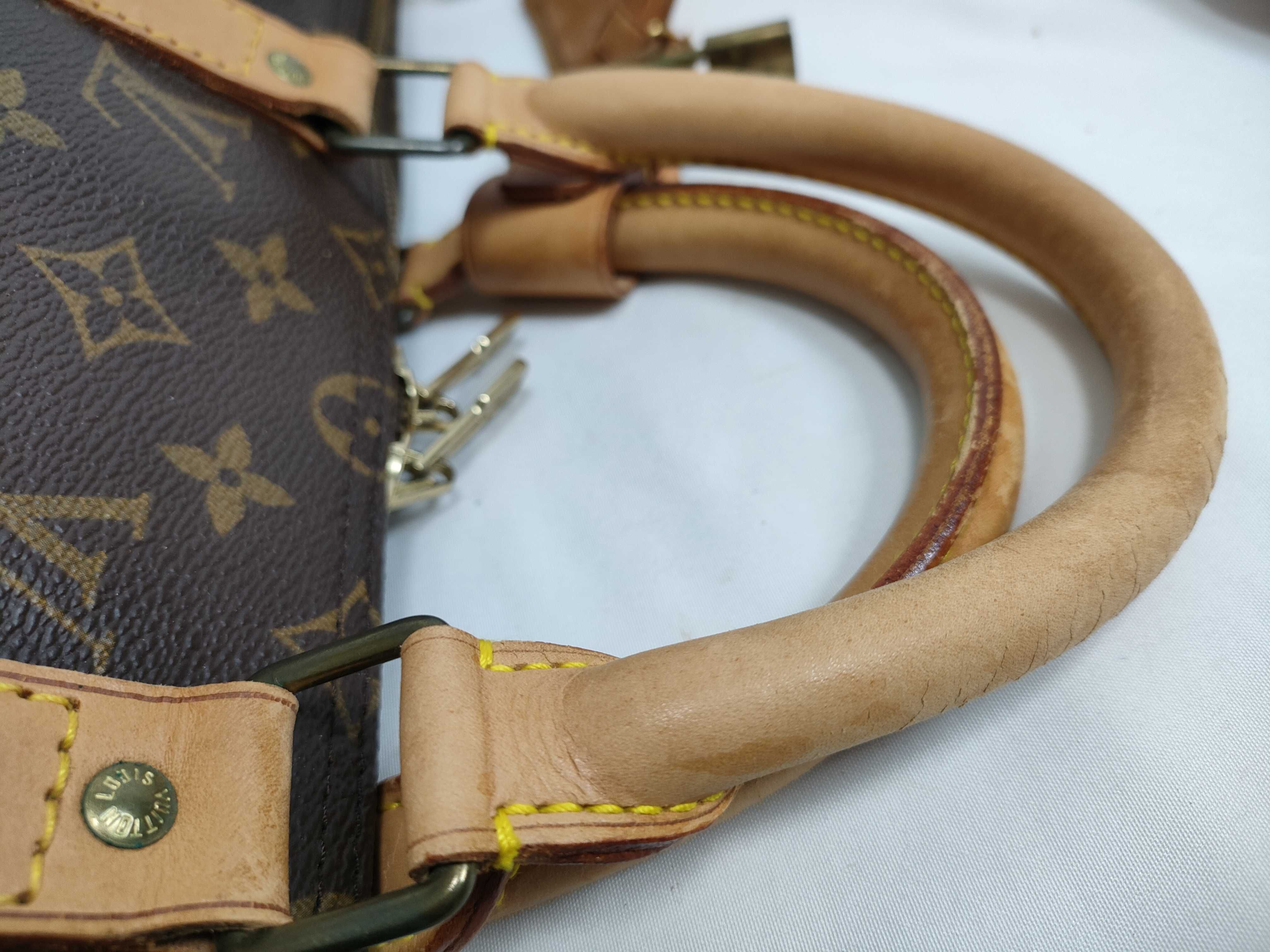 Monogram Keepall 50 M41426 VI0991 Brown Boston Bag — view 3