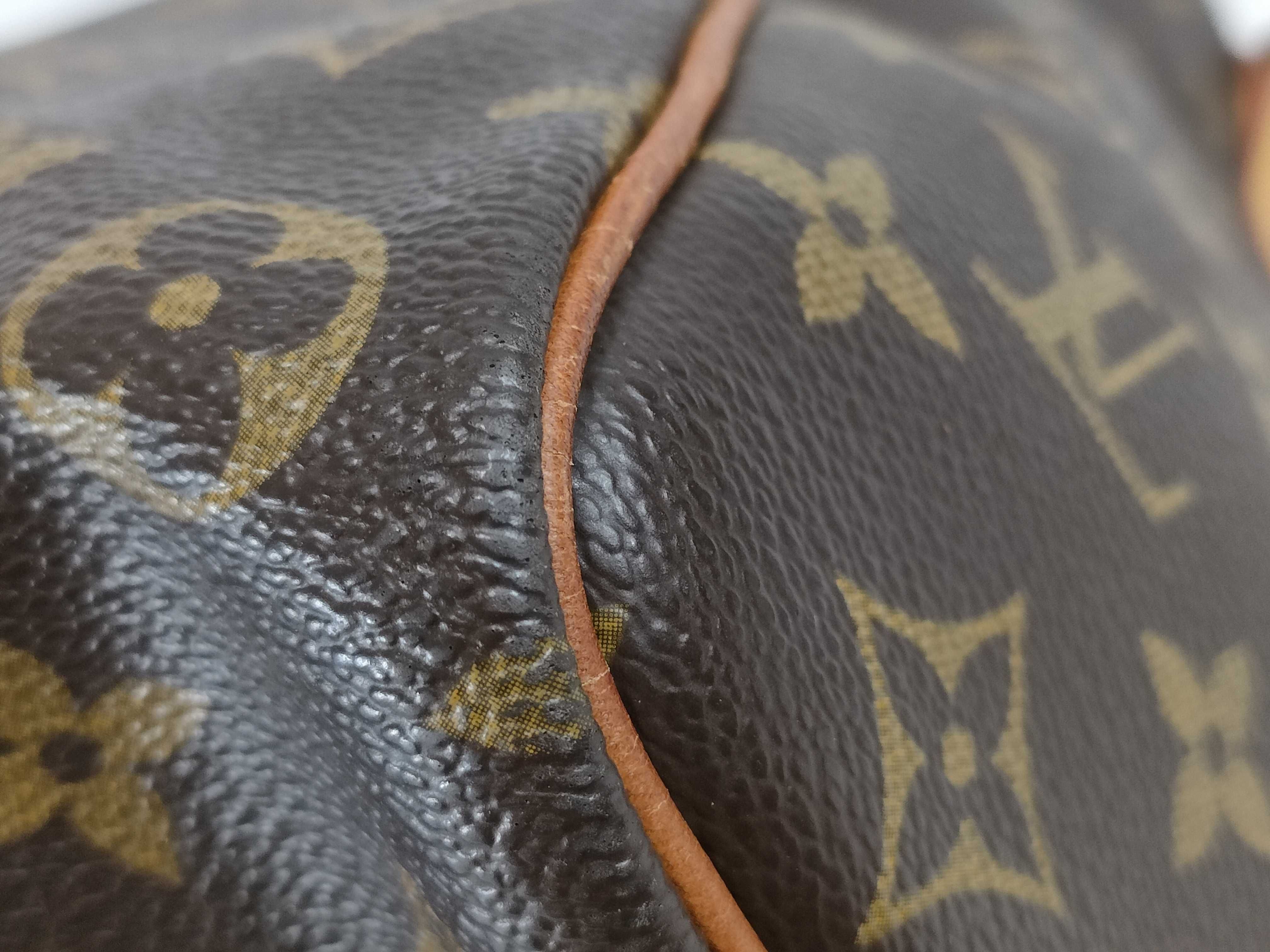 Monogram Keepall 50 M41426 VI0991 Brown Boston Bag — view 8