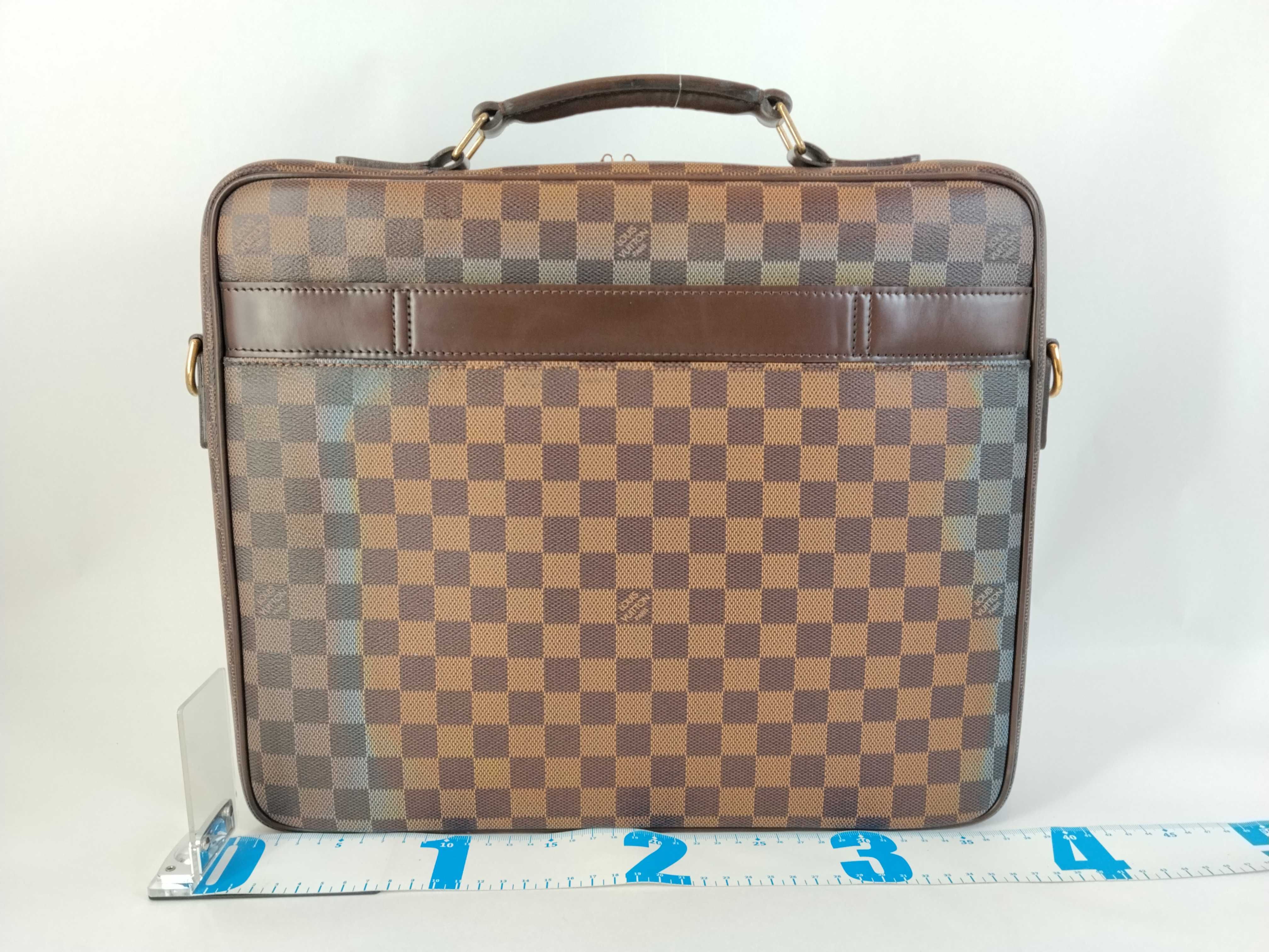 Damier N58020 Porte Ordinateur Savanna Damier Business Bag — view 2