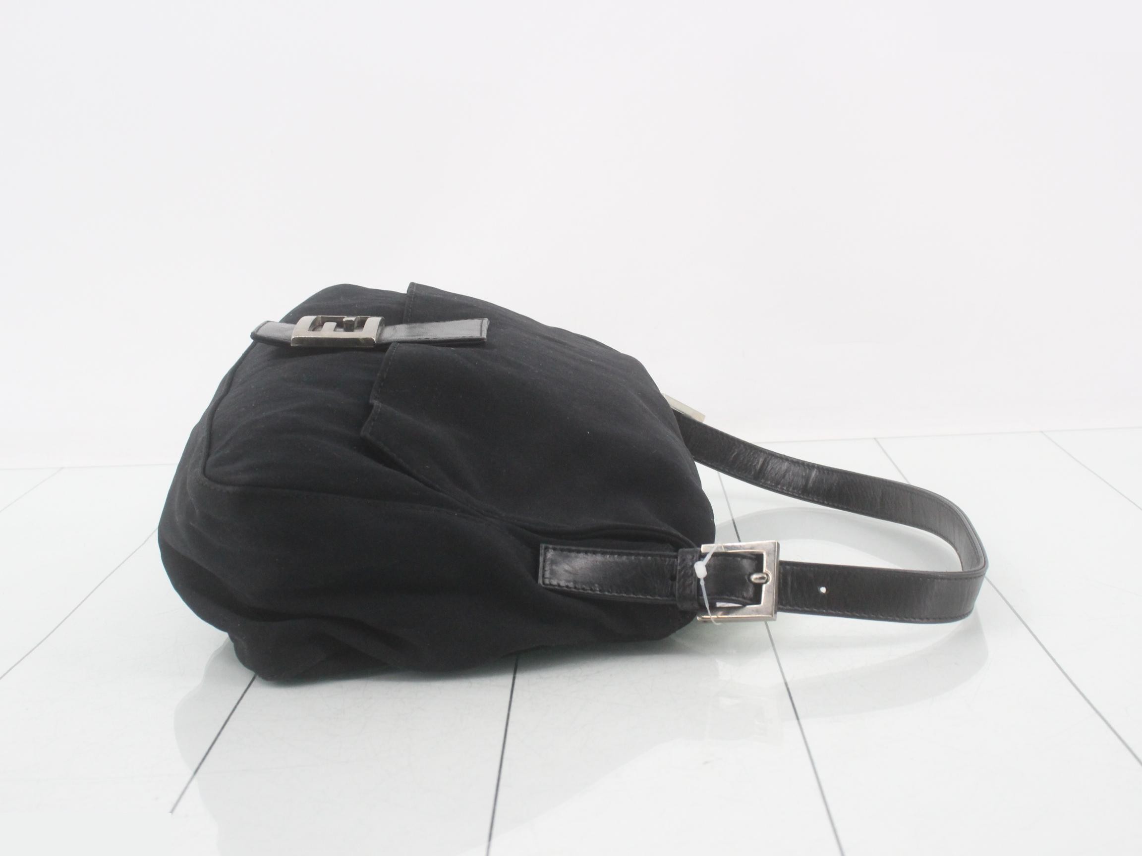 Mamma Bucket Cotton Jersey Leather Black — view 3