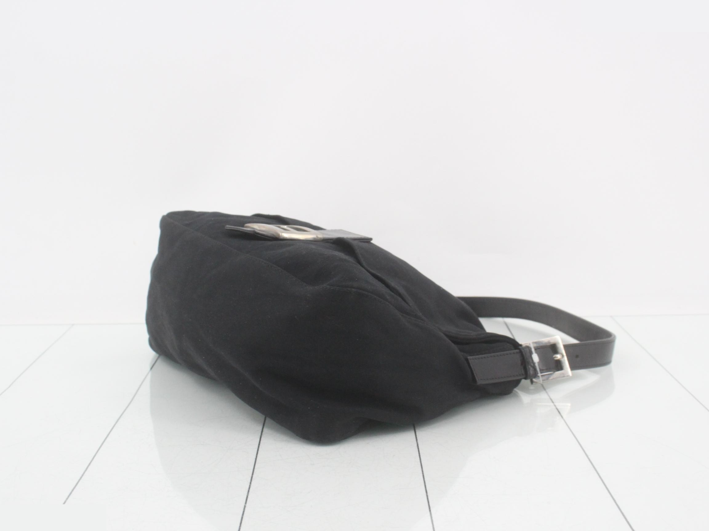 Mamma Bucket Cotton Jersey Leather Black — view 6