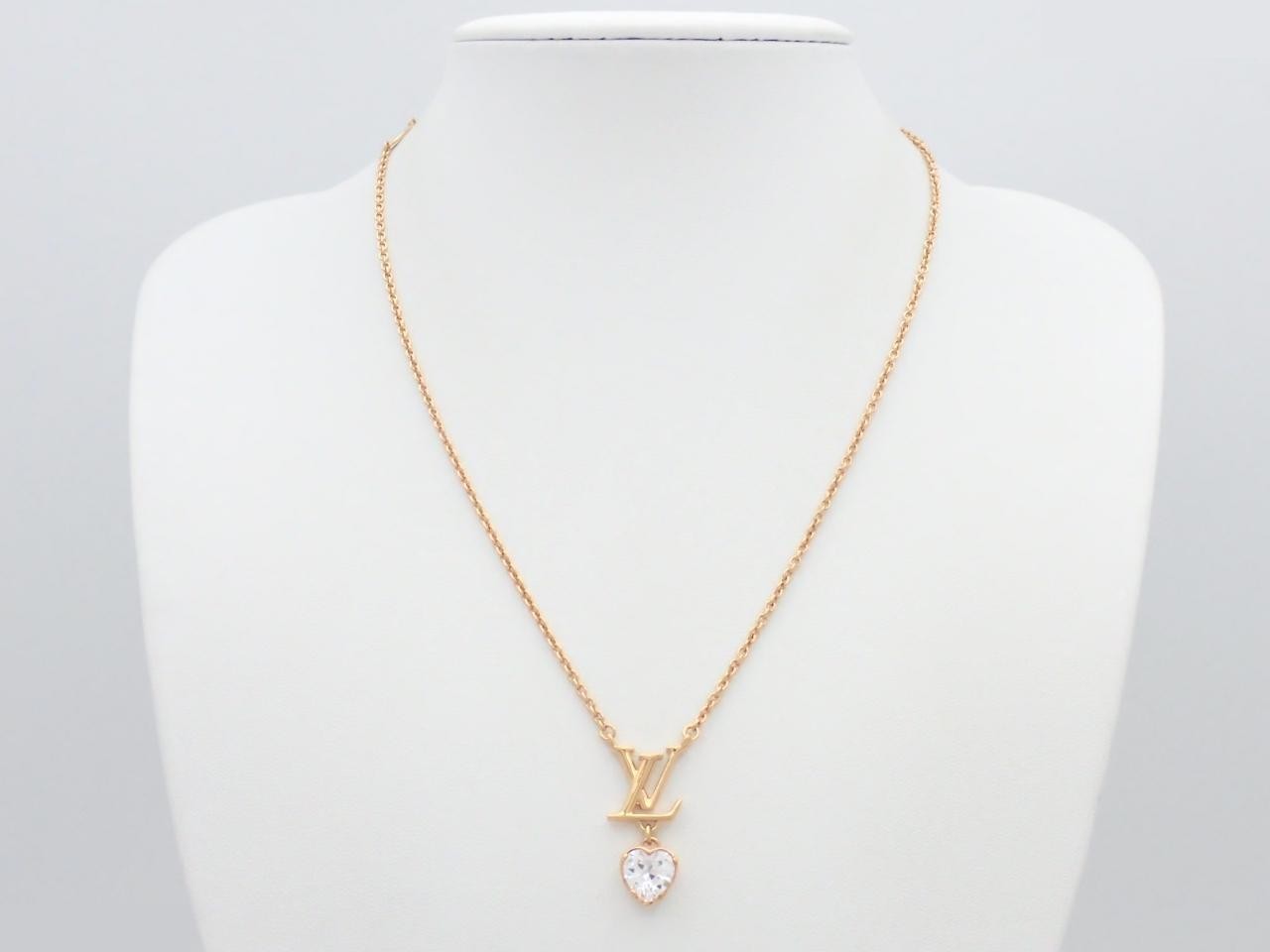 LV Iconic Heart Necklace, Chain approx. 45cm — view 3